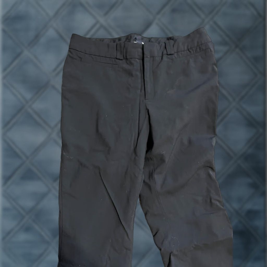 Banana Republic Banana Republic Womens Pants Black Mid Rise Ryan Fit Straight Stretch 14 Pants Regular 14 Black Size 36" / US 14 / IT 50 - 1 Thumbnail