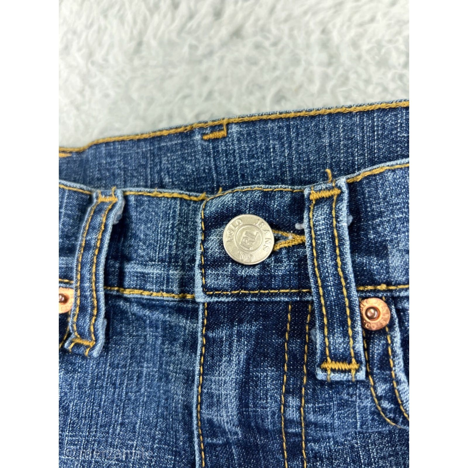 Ralph Lauren Ralph Lauren Polo Jeans Company Pants Womens 2 Blue Denim Bootcut Stretch Size 26" / US 2 / IT 38 - 4 Thumbnail