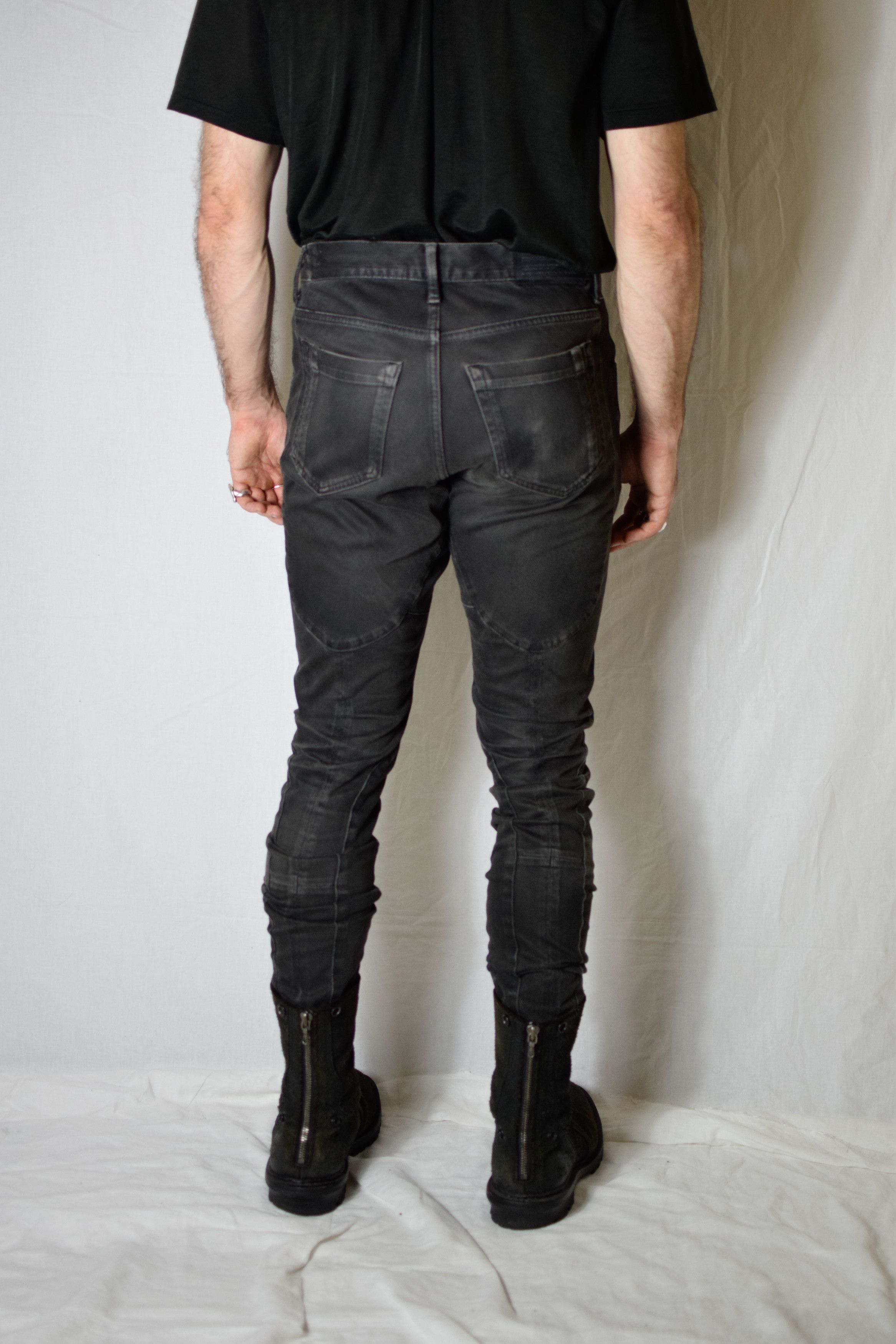Julius Julius SS12 Edge Knit Denim Pants - 377PAM11 Size US 30 / EU 46 - 6 Thumbnail