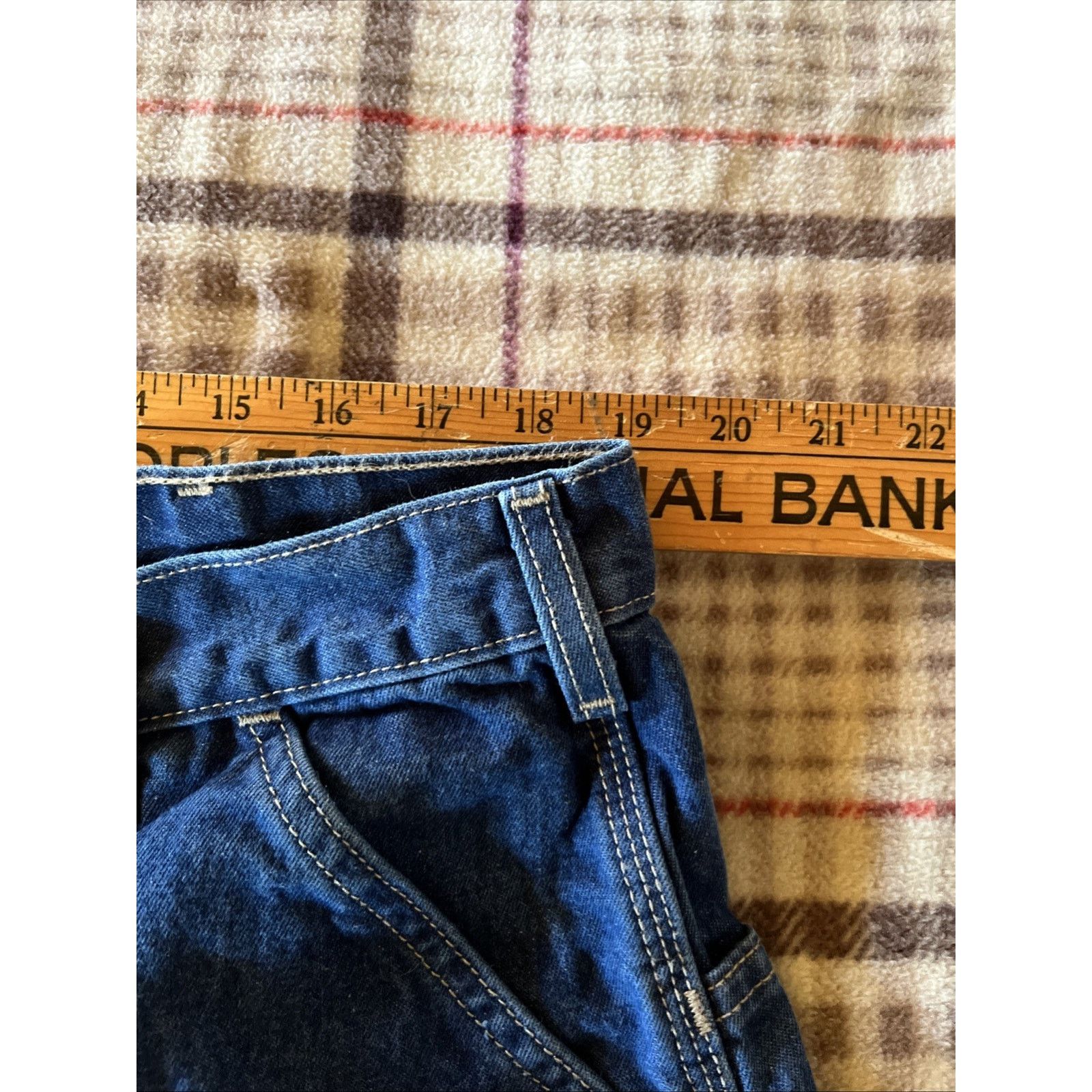 Carhartt Carhartt Flame Resist Jeans Men’s 38x32 Denim Blue Dark Wash Size US 38 / EU 54 - 8 Thumbnail