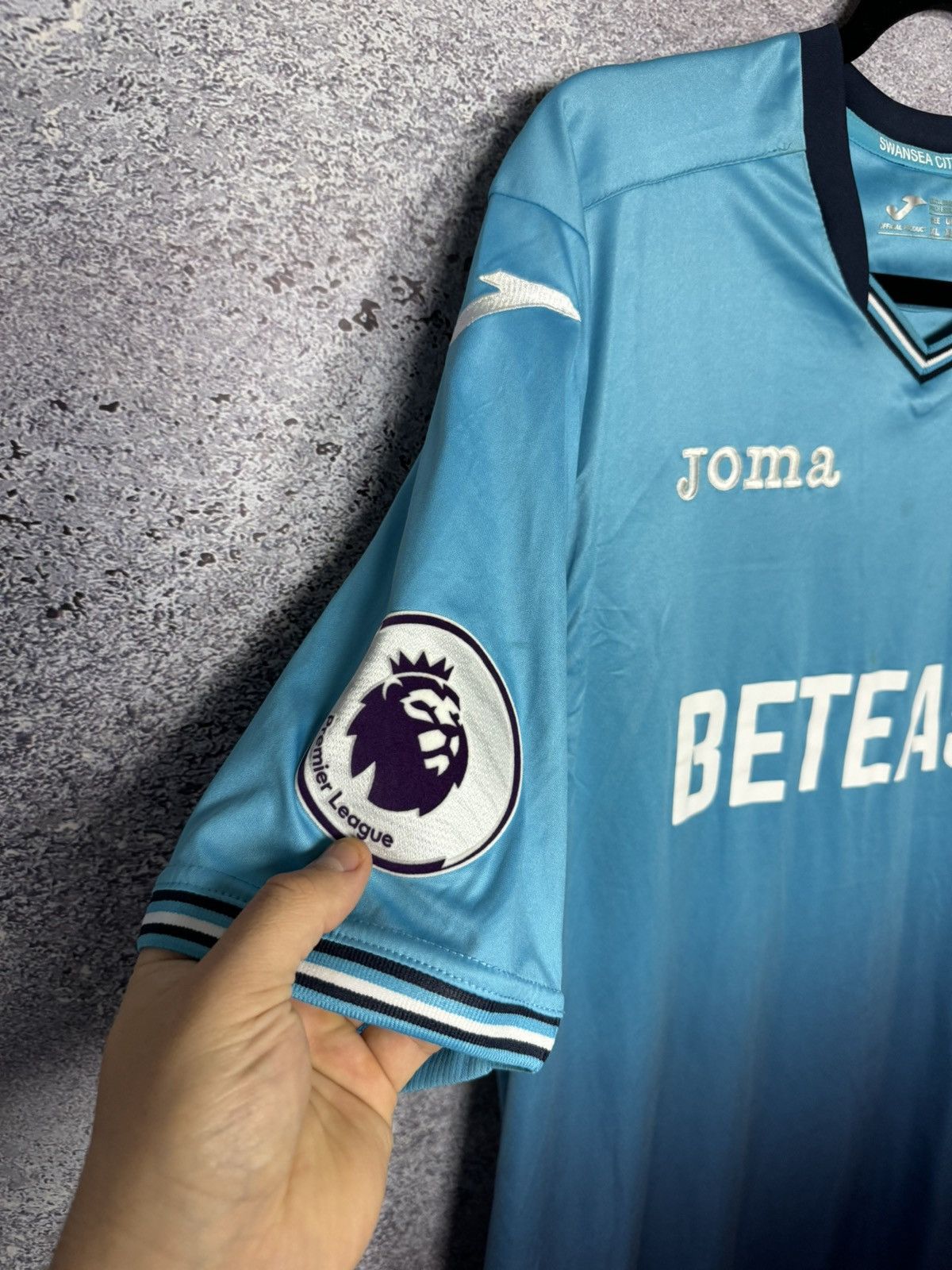 Joma × Vintage Vintage Swansea City 2016/17 Joma Away Soccer Jersey Size US XL / EU 56 / 4 - 7 Thumbnail