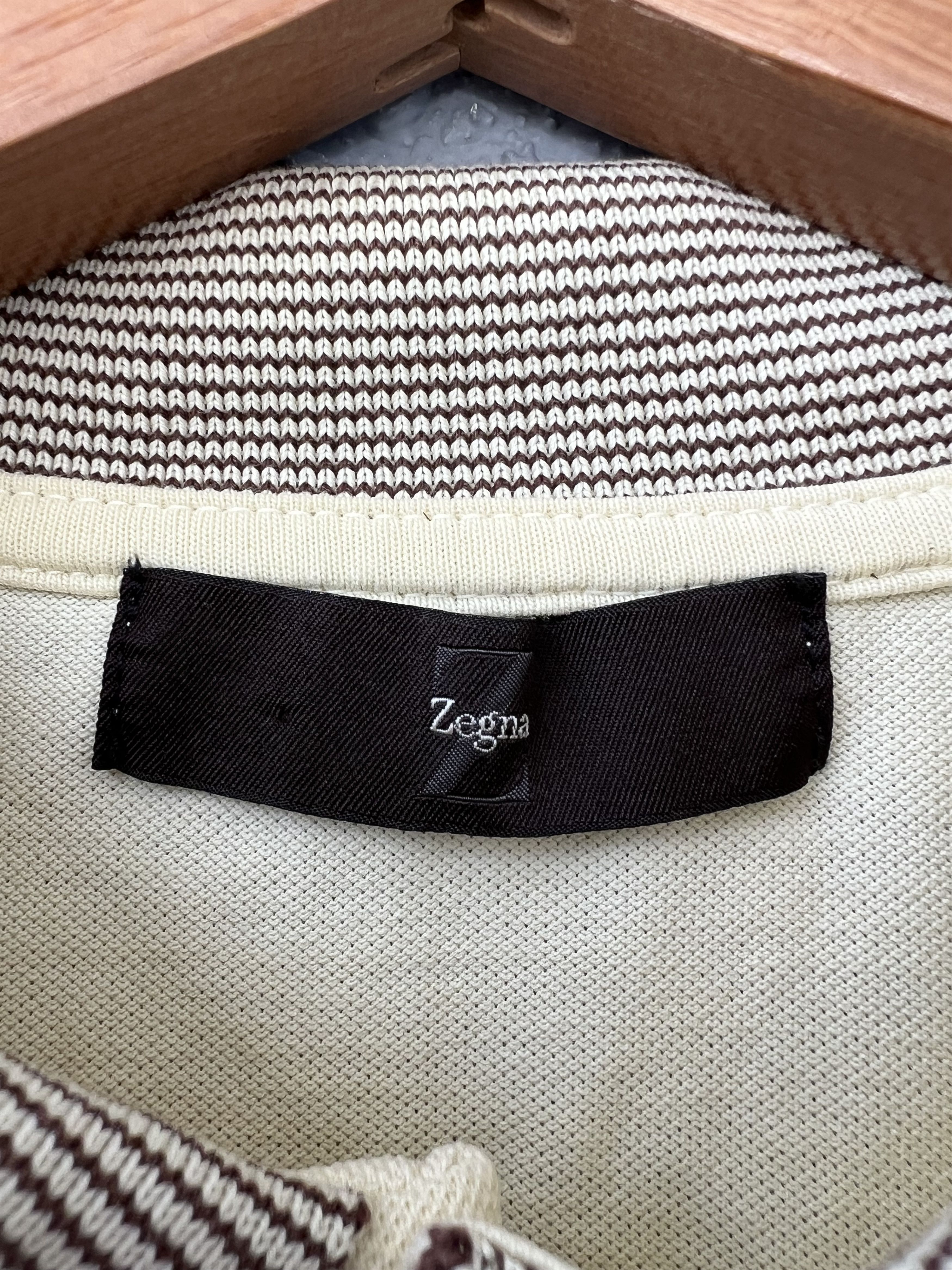 Ermenegildo Zegna Ermenegildo Zegna Polo Shirt M Size US M / EU 48-50 / 2 - 3 Thumbnail