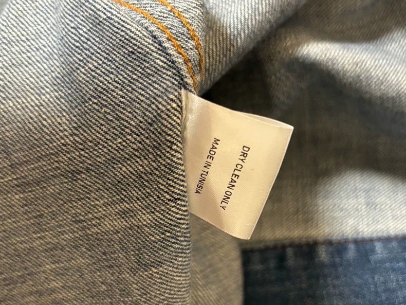 Martine Rose Martine Rose Men's denim windbreaker Size US S / EU 44-46 / 1 - 5 Thumbnail