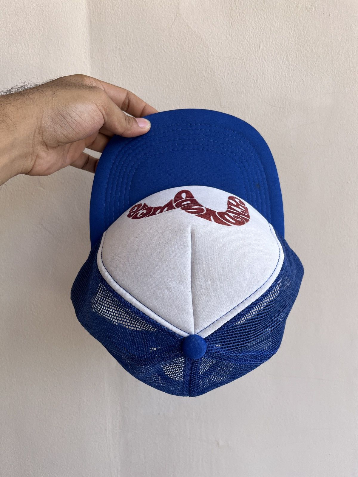Evisu × Japanese Brand 🔥Y2K EVISU SEAGULL ANDY SOUWER TRUCKER HAT Size ONE SIZE - 10 Thumbnail