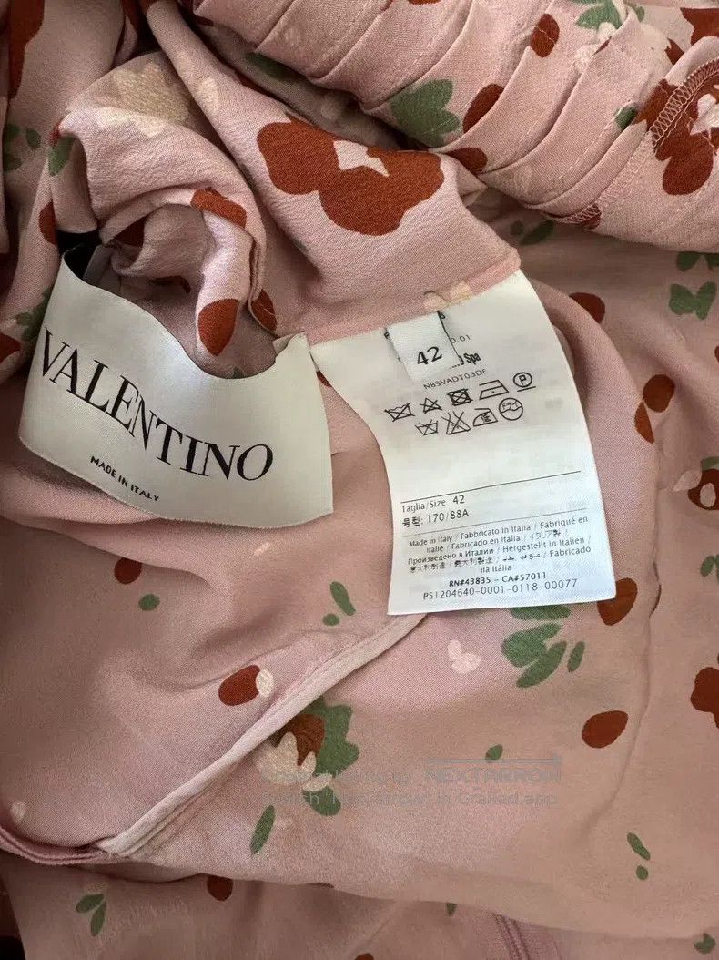 Valentino Valentino Silk dress Size XL / US 12-14 / IT 48-50 - 3 Thumbnail