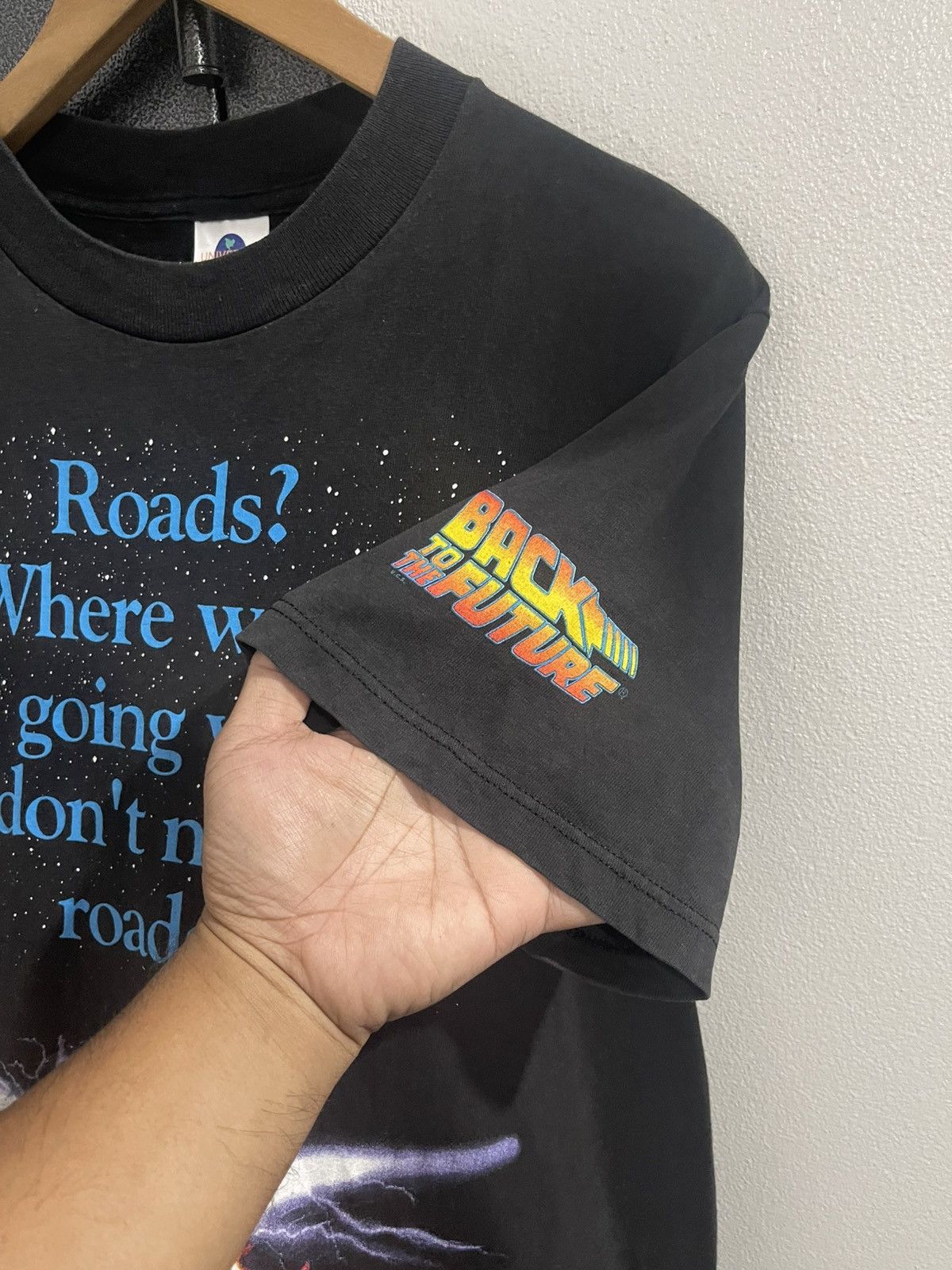 Universal Studios Vintage 90’s Back To The Future Movie Promo T-Shirt Size US L / EU 52-54 / 3 - 5 Thumbnail
