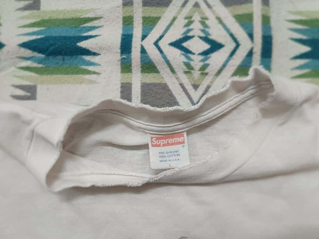 Supreme 🔥🔥 Rare Supreme 2003 Rammellzee Chaser The Eraser Tee Size US L / EU 52-54 / 3 - 6 Thumbnail