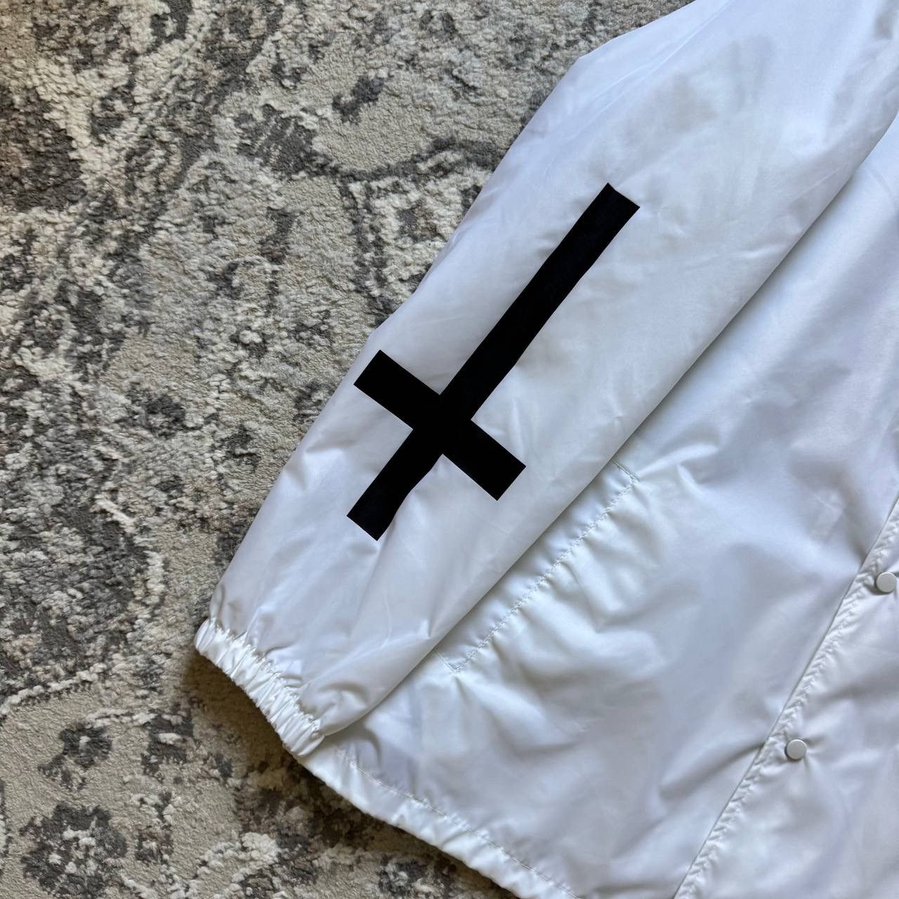 If Six Was Nine Rare Japanese brand NO ID Goth Pentagram Cross Coach Jacket Size US M / EU 48-50 / 2 - 4 Thumbnail
