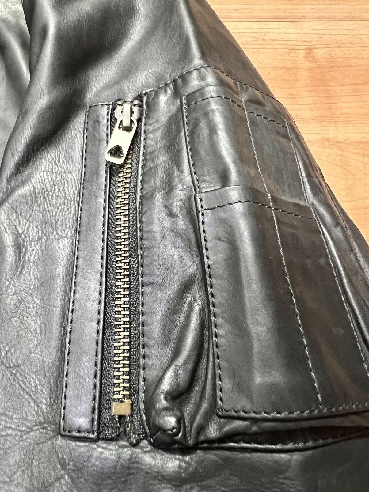 Diesel Black Gold Diesel BLACKGOLD leather jacket Size US M / EU 48-50 / 2 - 9 Thumbnail