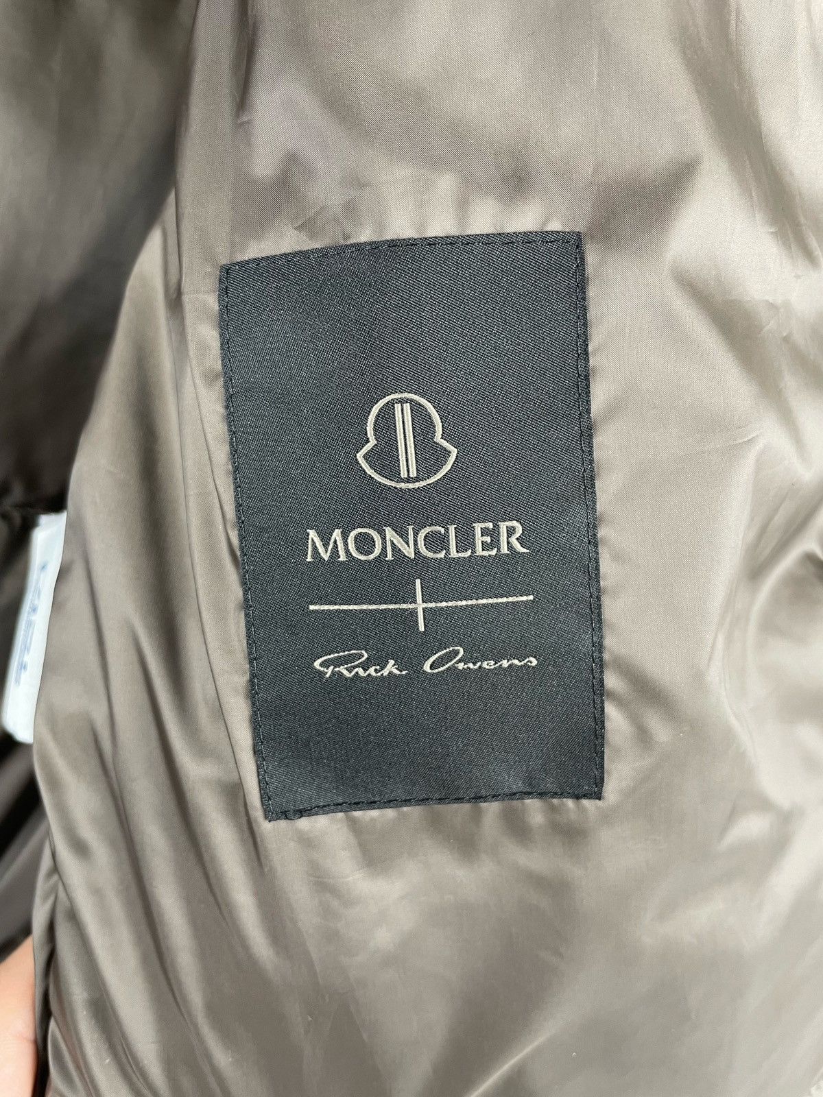 Moncler × Rick Owens Rick Owens x Moncler Back Zip Down Jacket Size US S / EU 44-46 / 1 - 17 Thumbnail