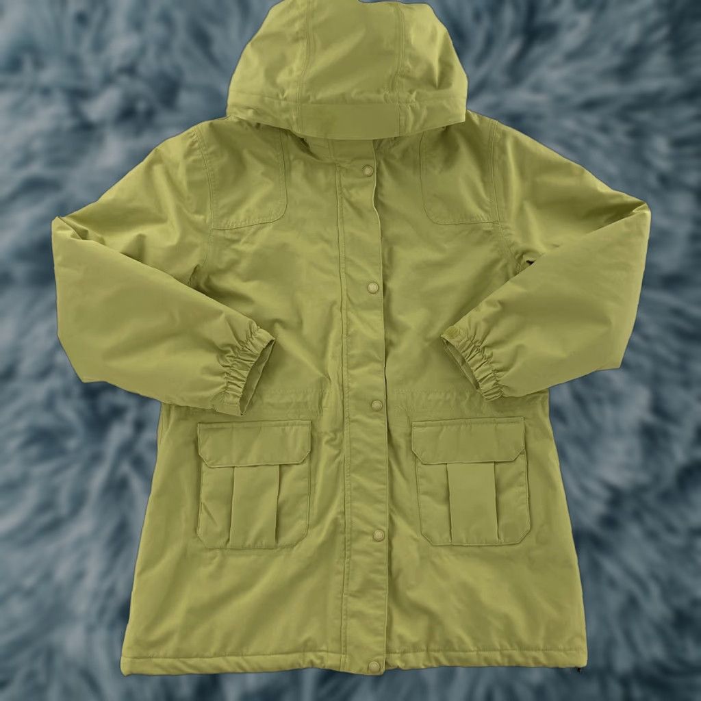 Lands' End Land's End Women's Jacket Large 14-16 Green Hooded Sherpa Lined Zip Up Casual Outdoor Size L / US 10 / IT 46 - 1 Thumbnail