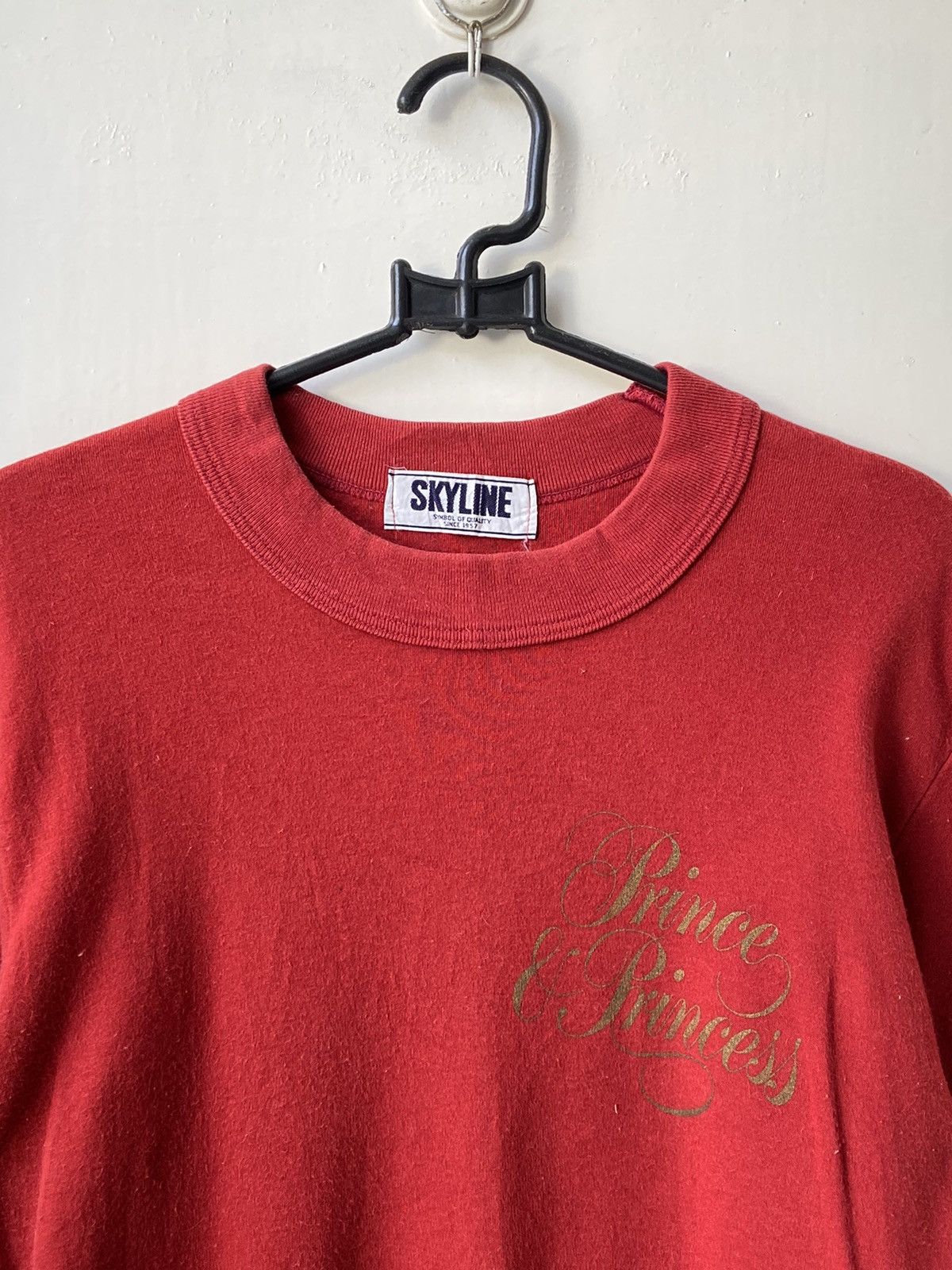 Issey Miyake Issey Miyake SKYLINE Red T-Shirt Size US XXS / EU 40 - 3 Thumbnail