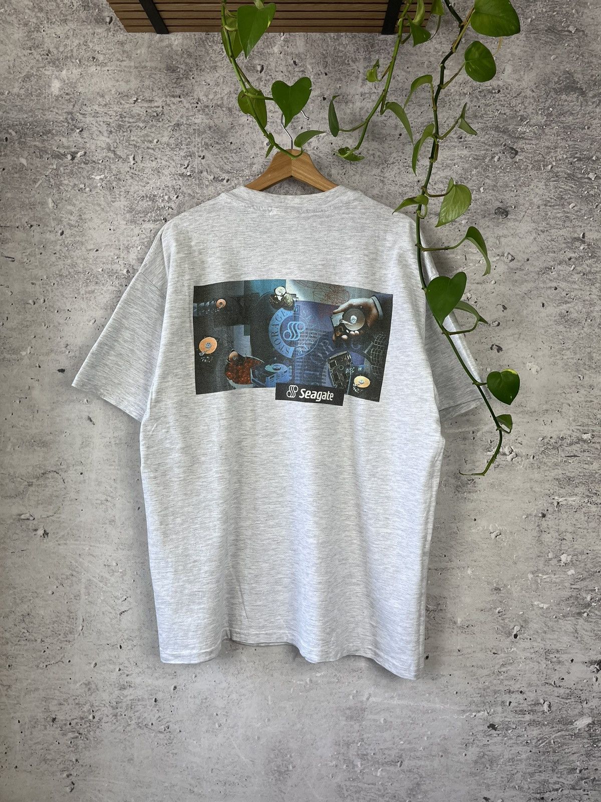 Hanes × Vintage Vintage Seagate technology t-shirt (K) Size US XL / EU 56 / 4 - 4 Thumbnail