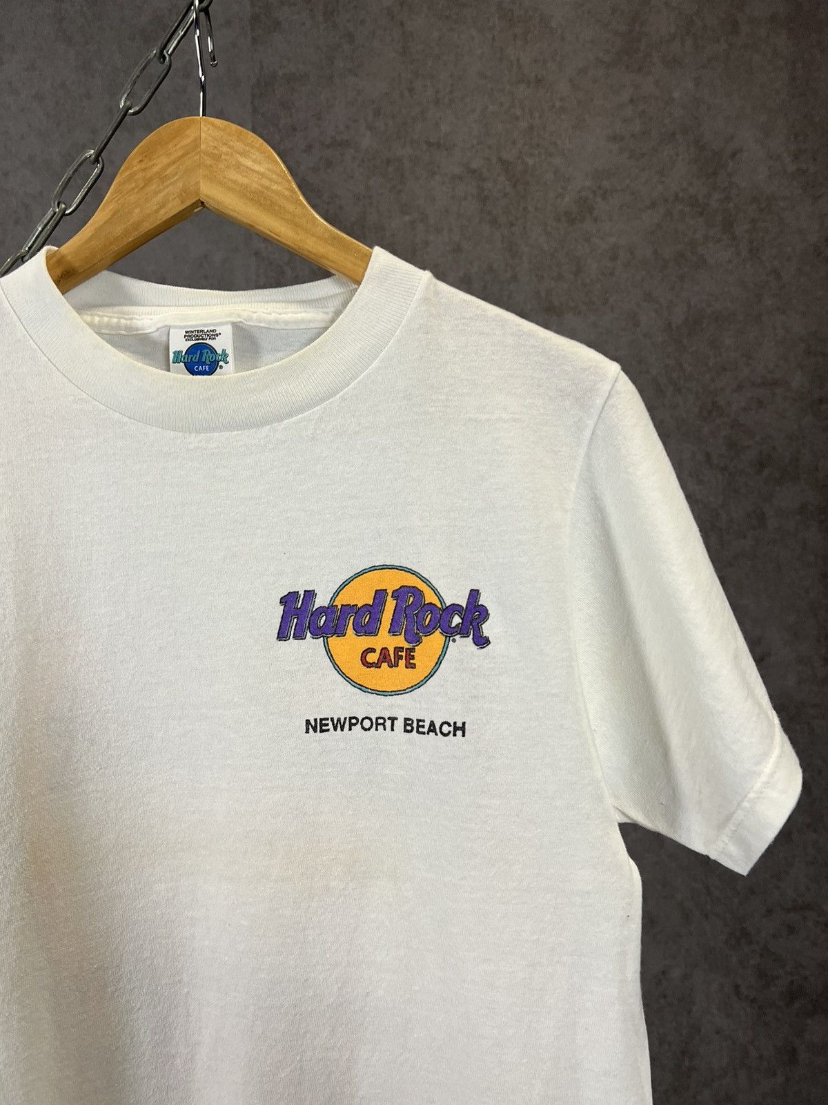 Hard Rock Cafe × Vintage Hard Rock Cafe Newport Beach made in USA vintage tee Size US XS / EU 42 / 0 - 3 Thumbnail