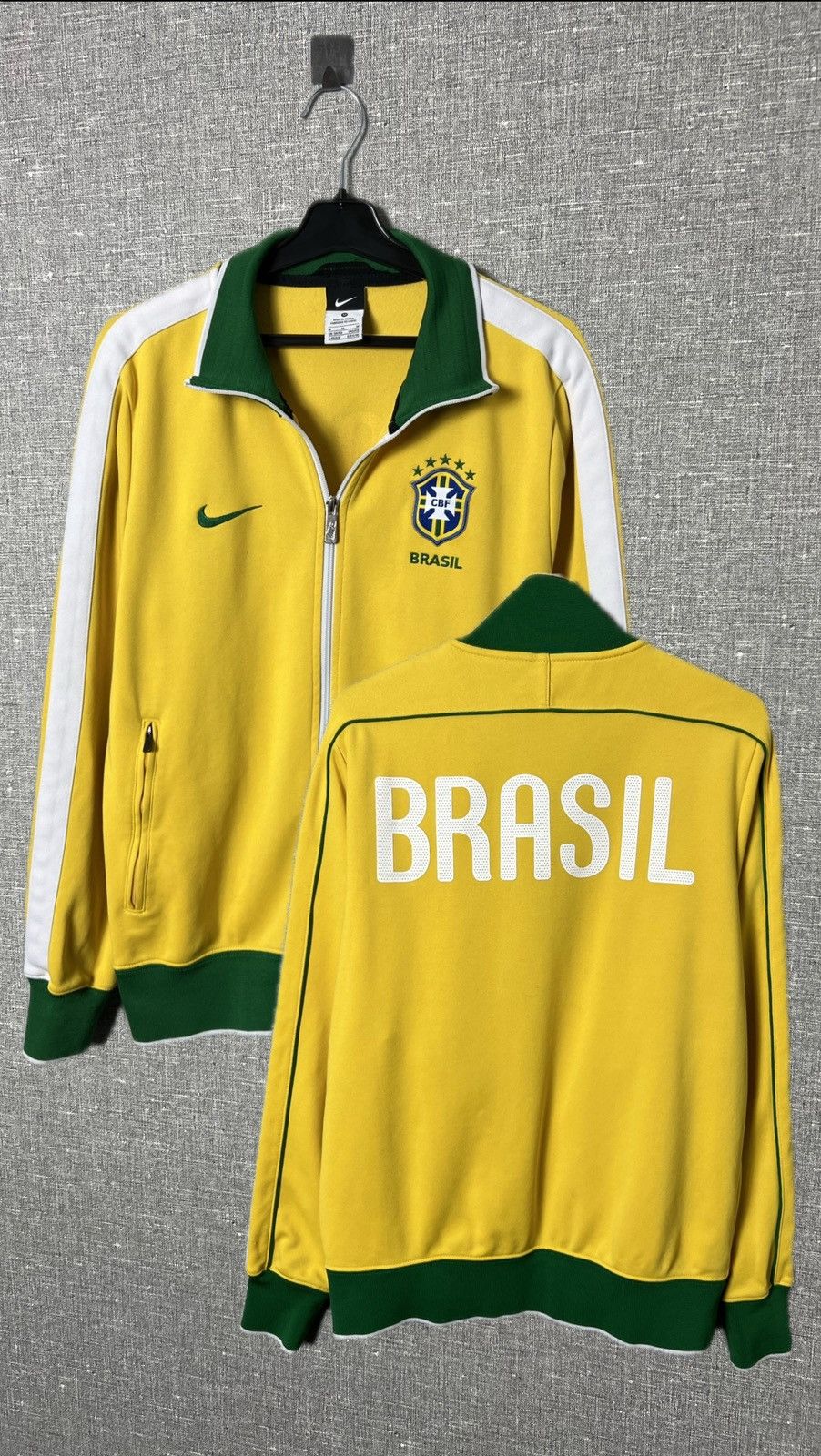 2010 World Cup Vintage Nike Brazil 2024 Jacket