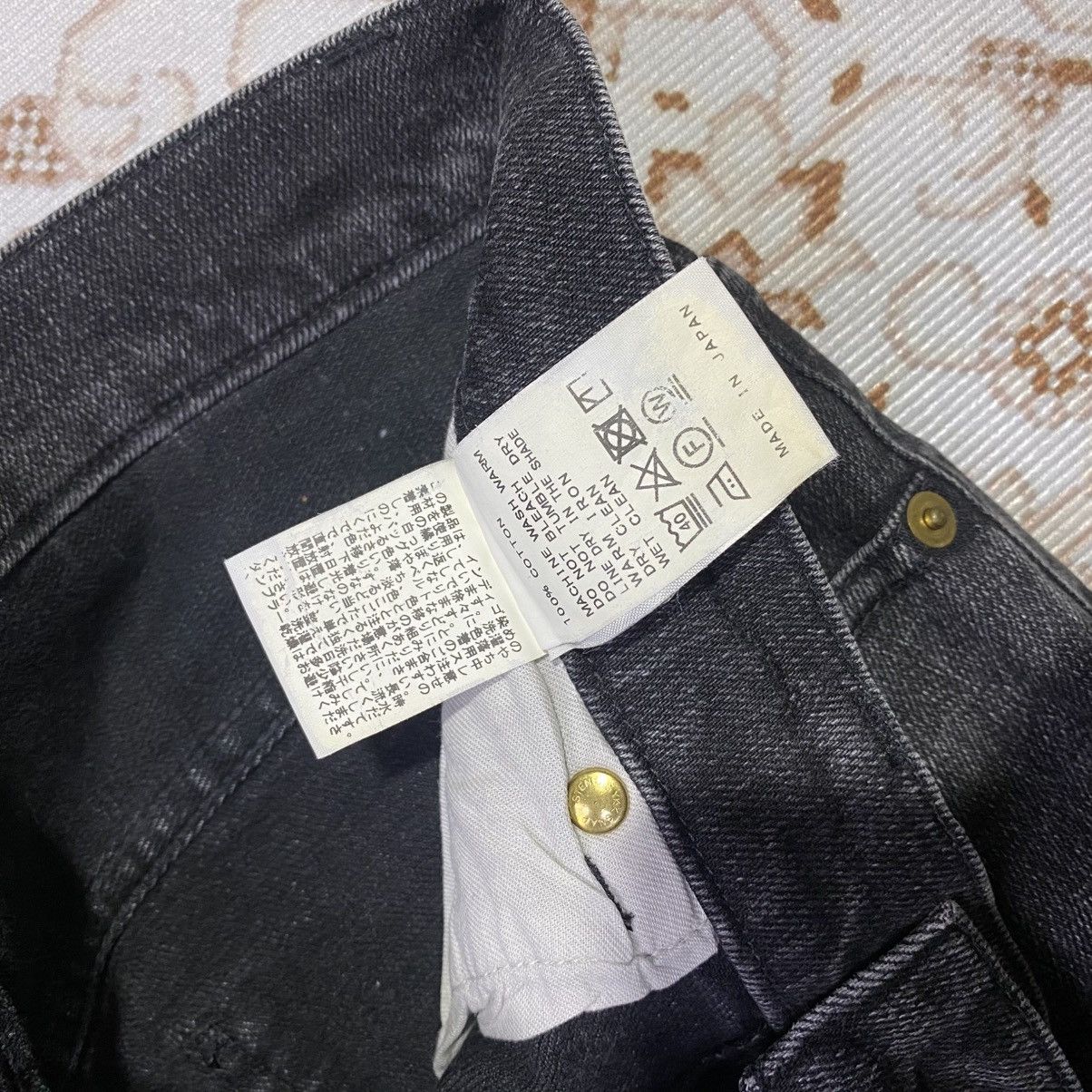 Japanese Brand × Vintage JAPANESE UNFINISHED DENIM LIKE SAINT LAURENT Size US 30 / EU 46 - 7 Thumbnail