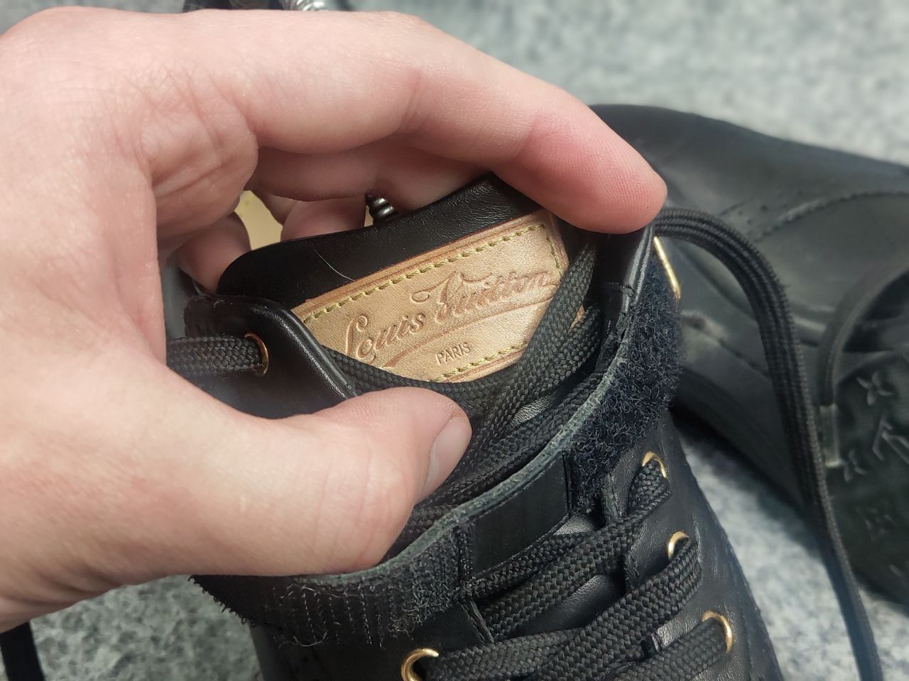 Louis Vuitton Louis Vuitton Vintage Leather Brogue Velcro Strap Sneakers Size US 6.5 / IT 36.5 - 20 Thumbnail