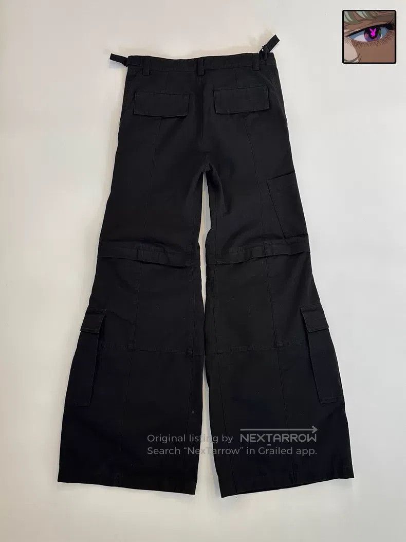 Balenciaga Balenciaga size XS Bell-bottom work pants, black Size US 27 - 2 Thumbnail