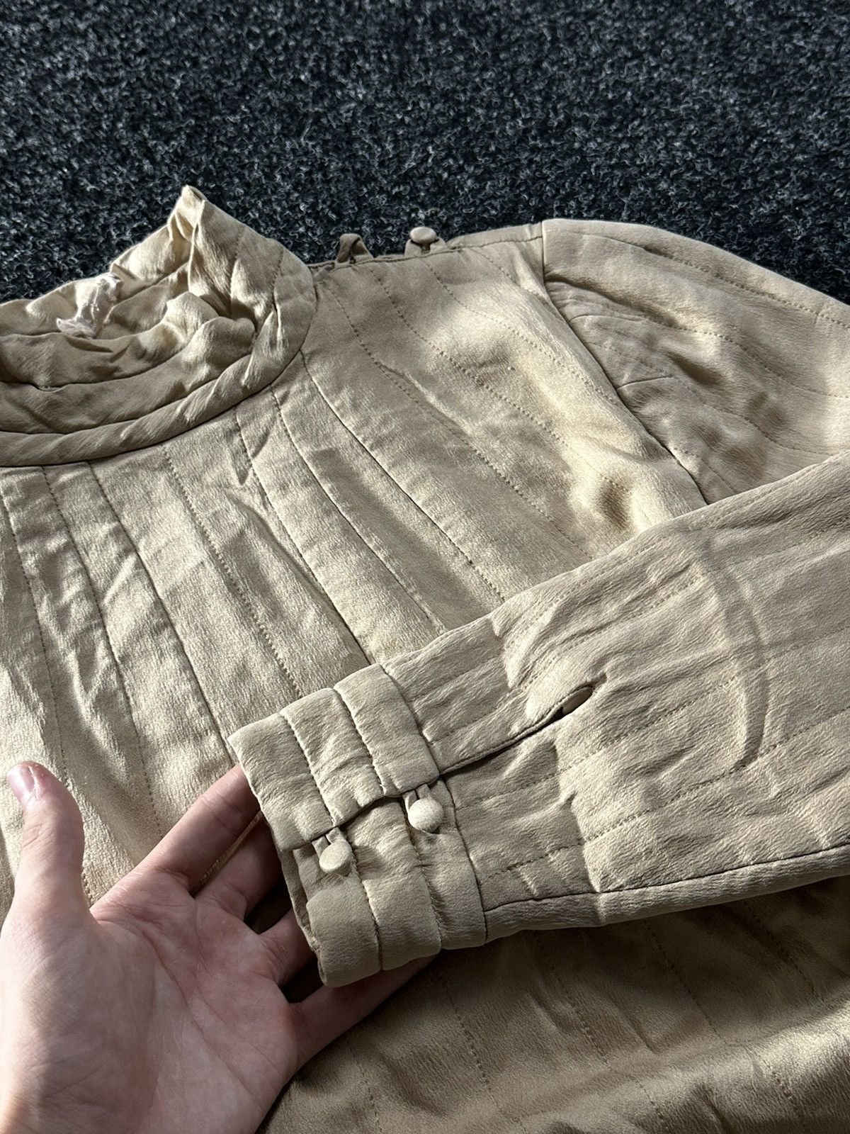 Fendi GRAIL🚨 70s FENDI LONGSLEEVE SWEATSHIRT Monogram Rare puffy Size M / US 6-8 / IT 42-44 - 8 Thumbnail