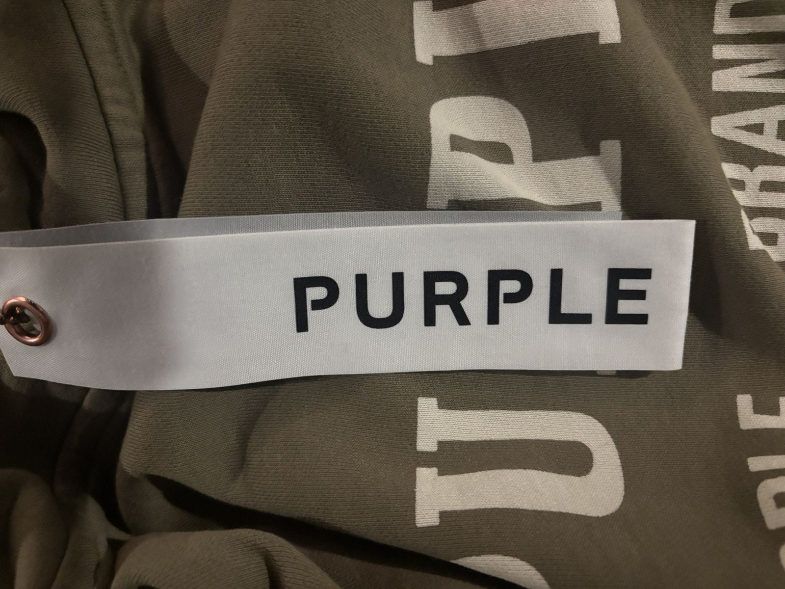 Purple PURPLE BRAND ARTIFACT PAINT EFFECT HOODIE Size US XXL / EU 58 / 5 - 5 Thumbnail