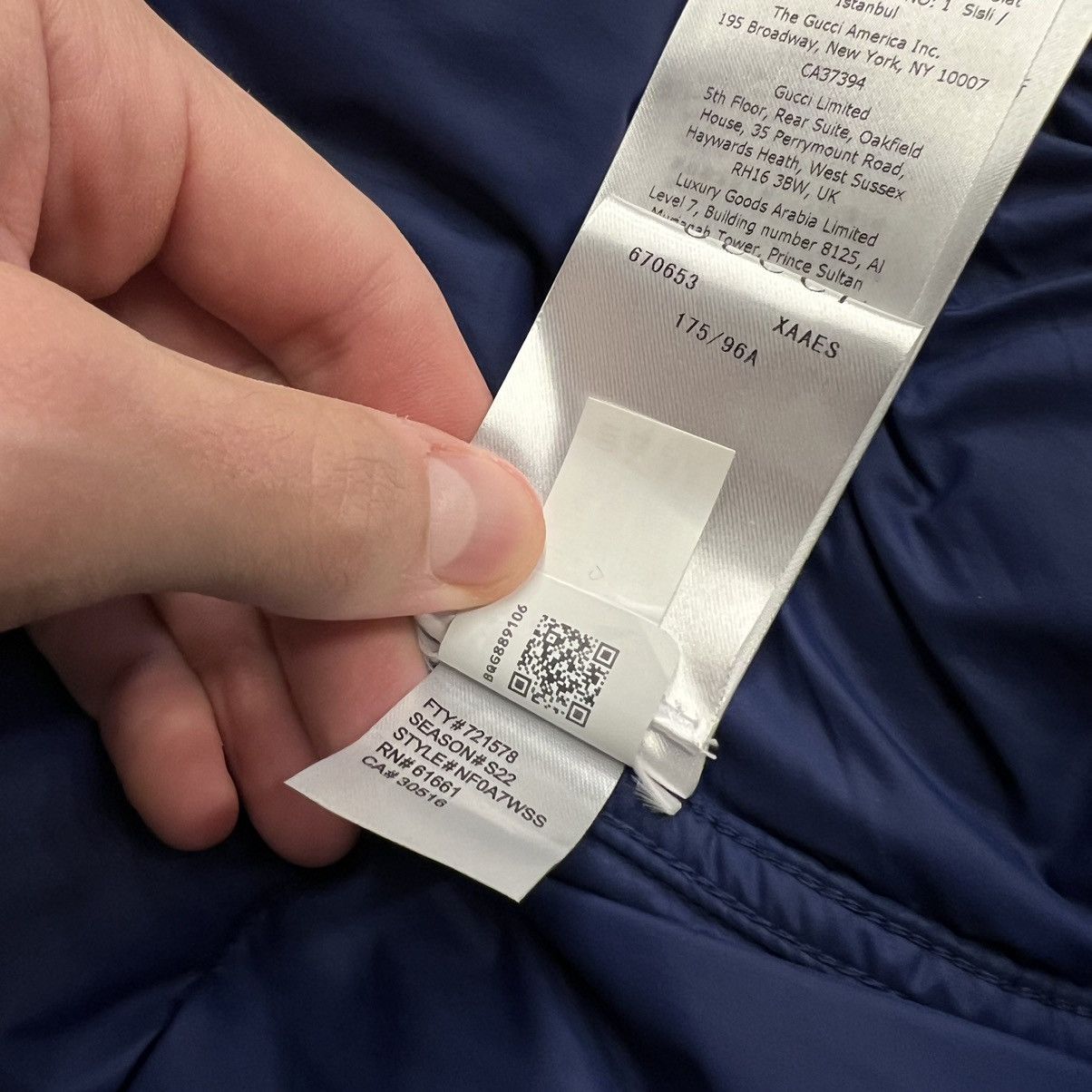 Gucci × The North Face North Face Gucci Puffer Jacket in XL Size US XL / EU 56 / 4 - 7 Thumbnail