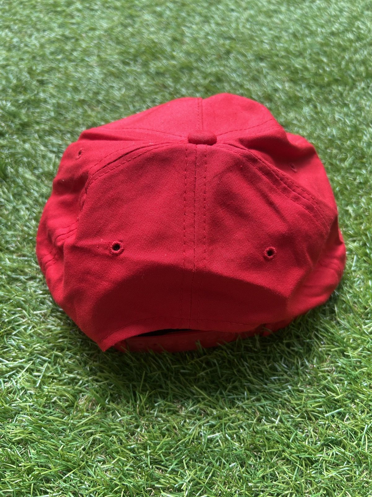 Vintage Vintage 90’s Ferrari of Washington Red Rope Snapback Size ONE SIZE - 4 Thumbnail