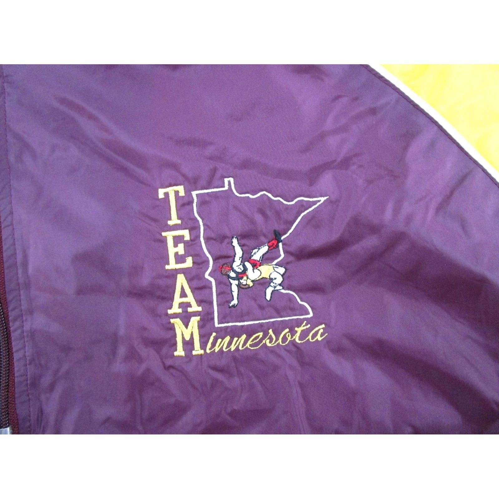 Vintage VINTAGE Eastbay Minnesota Gophers Full Zip Up Jacket Wool? Windbreaker? XL? Size US XL / EU 56 / 4 - 2 Thumbnail
