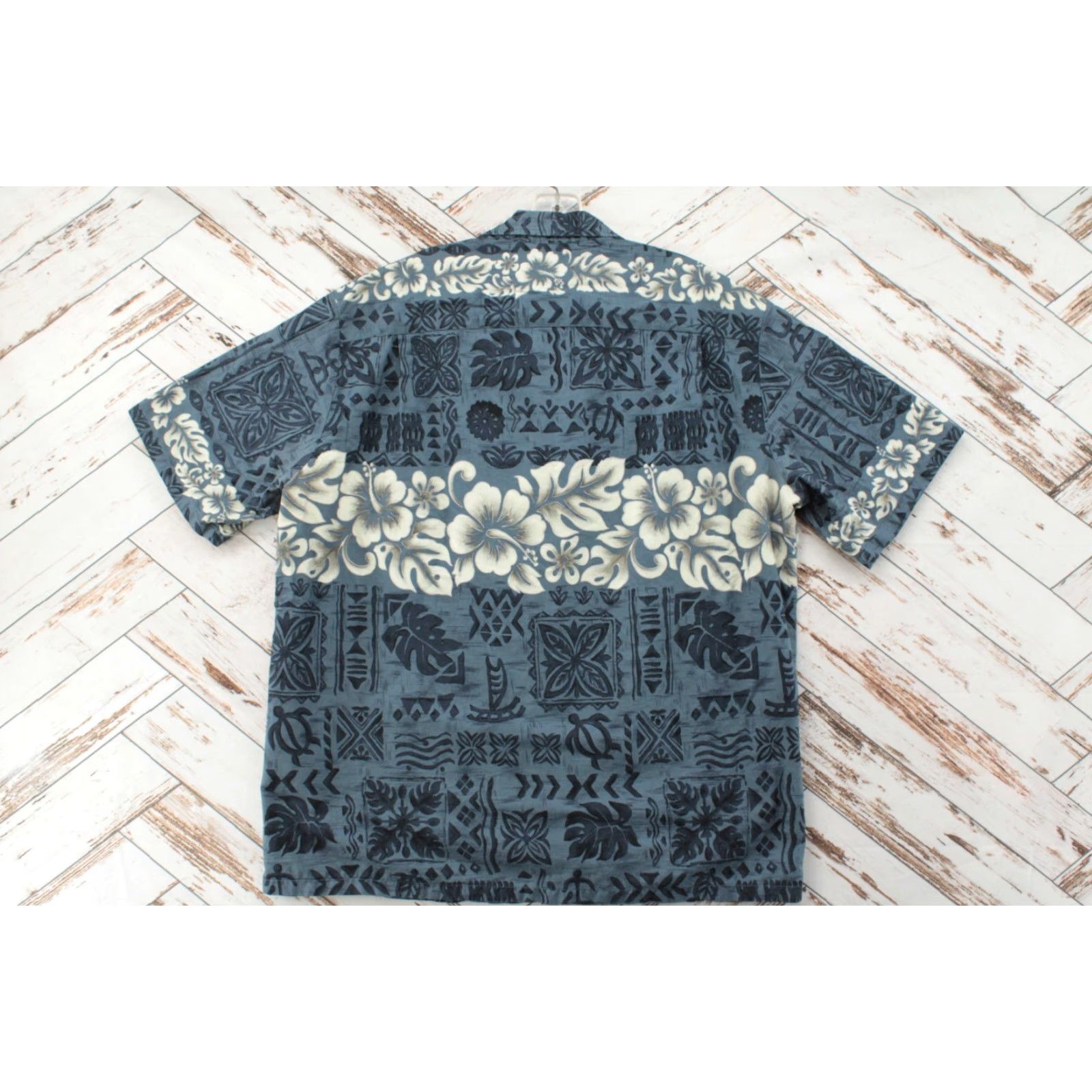 Vintage VINTAGE Royal Creations Camp Shirt Men XXL Blue Floral Hawaiian Surfing USA Aloha Size US XXL / EU 58 / 5 - 3 Thumbnail