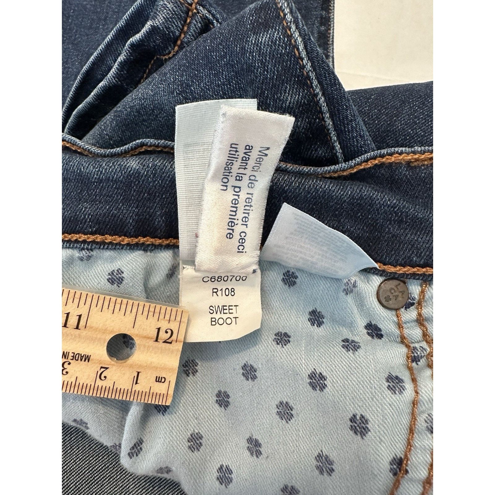 Lucky Brand Lucky Brand Jeans Premium Italian Stretch Bootcut 6/28A Blue Size 30" / US 8 / IT 44 - 14 Thumbnail