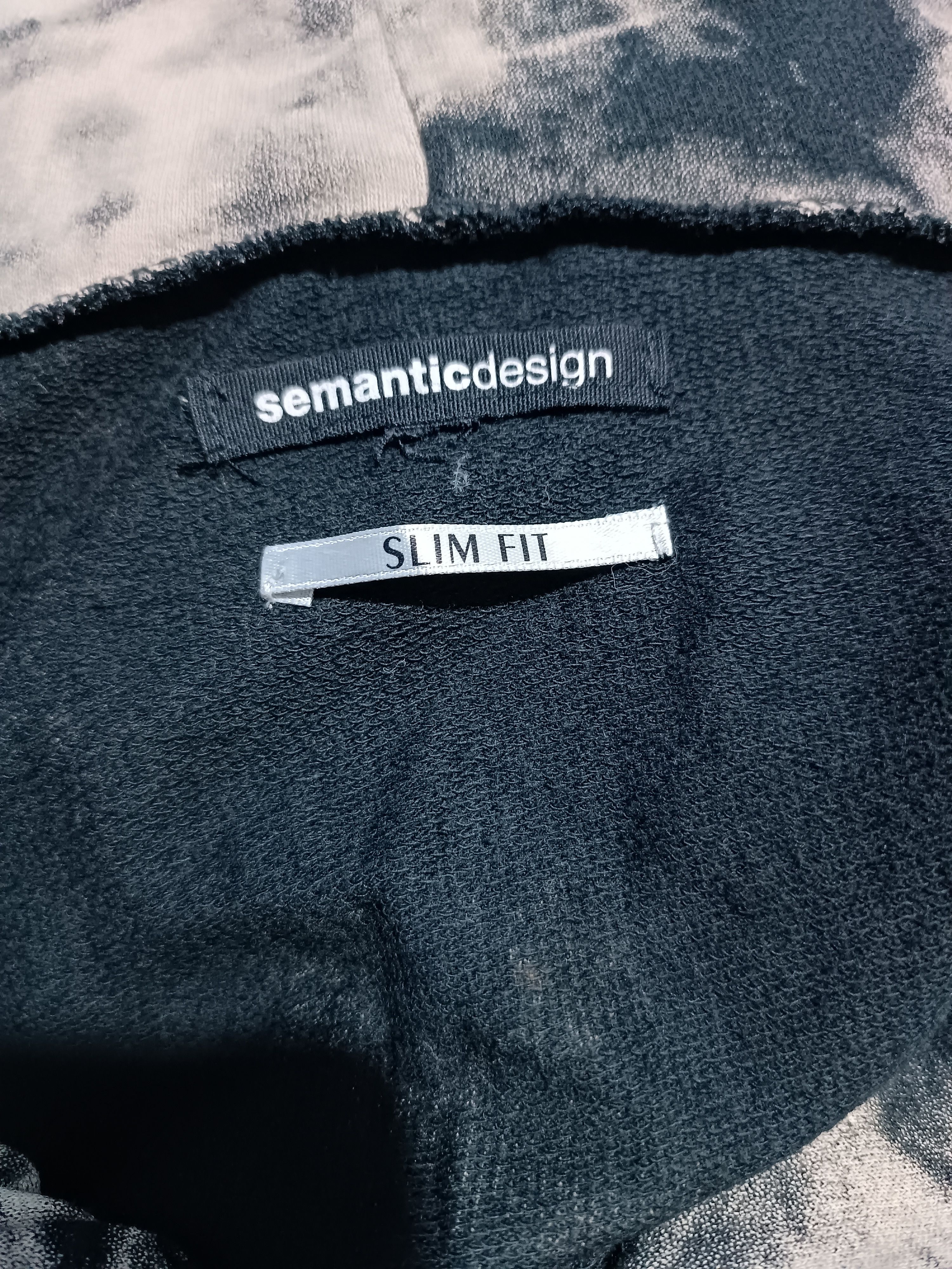semanticdesign 00s Archive Sematic design Asymmetrical Hoodie Jacket Size US L / EU 52-54 / 3 - 5 Thumbnail