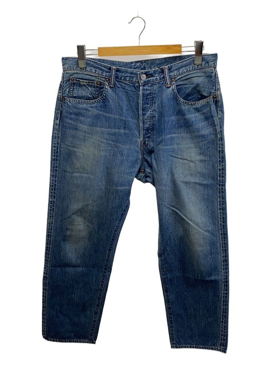 A.PRESSE Washed Denim Pants Size US 36 / EU 52 - 2 Thumbnail