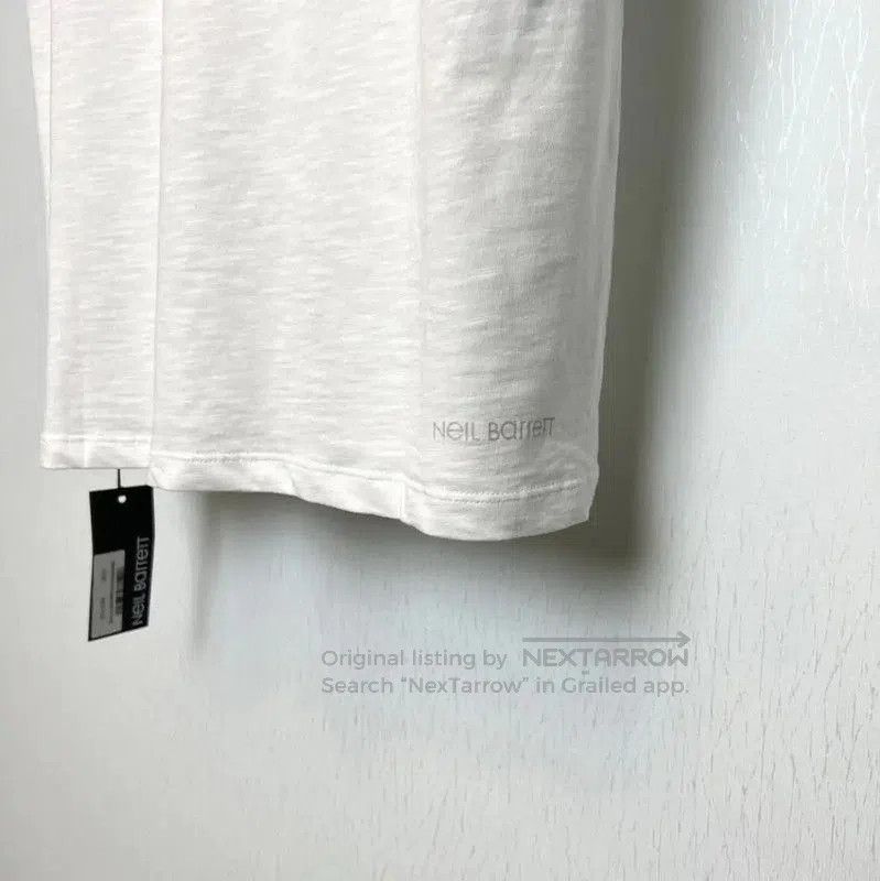 Neil Barrett NeIL BarreTT White Graphic Cotton T-Shirt . Size US M / EU 48-50 / 2 - 5 Thumbnail