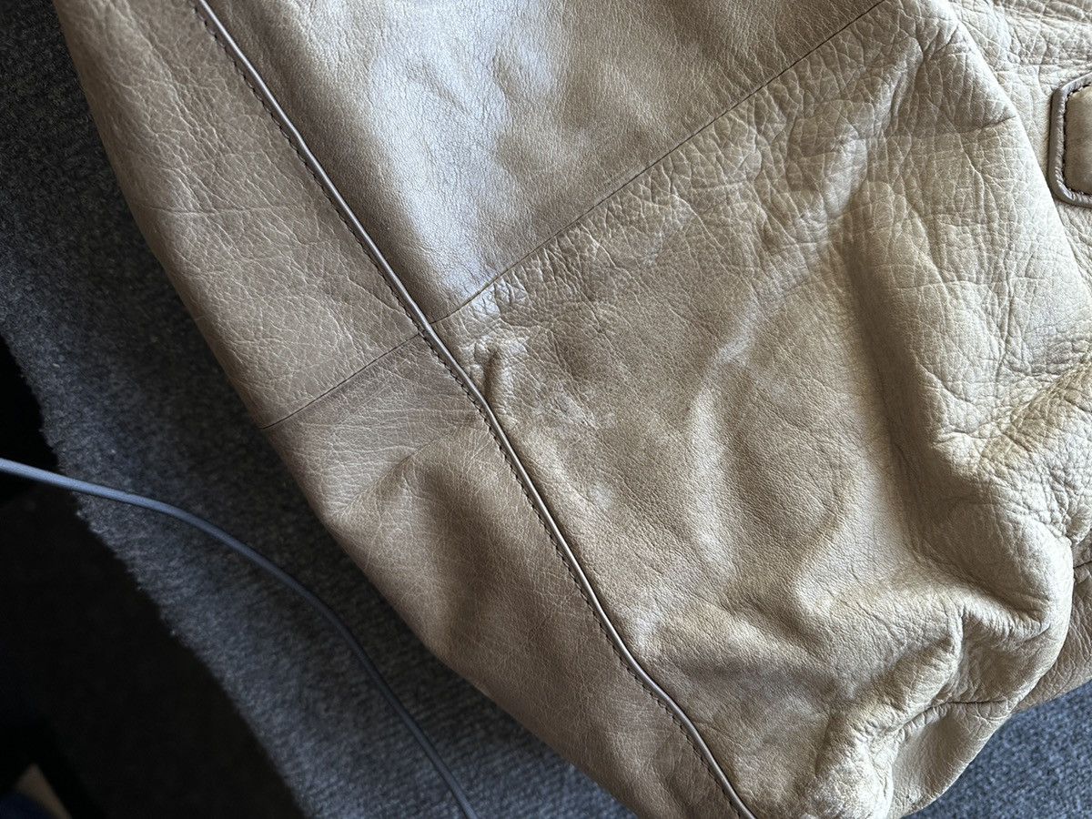 LIEBESKIND BERLIN 🚨Y2K AVANT-GARDE 🚨 BEIGE Germany style hand bag Y2K 90s Size ONE SIZE - 10 Thumbnail