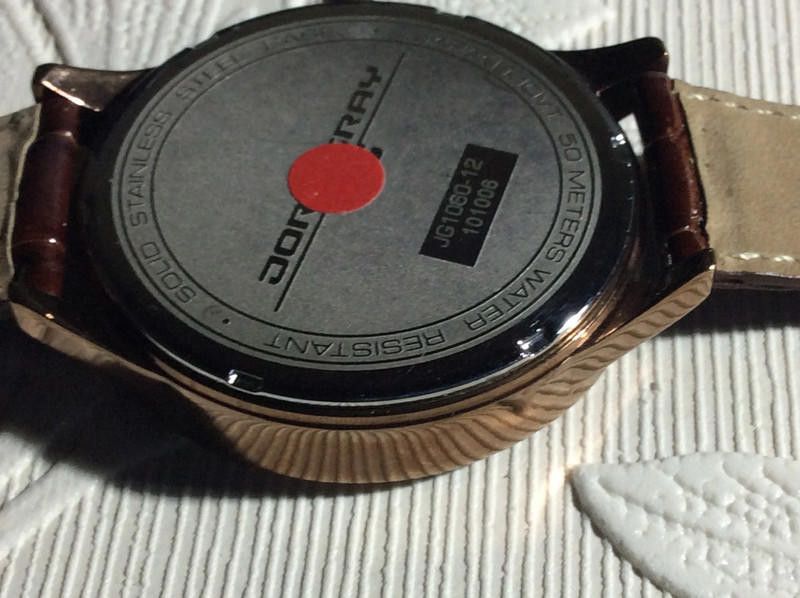 Designer Jorge Gray men's brown watch Size ONE SIZE - 6 Thumbnail