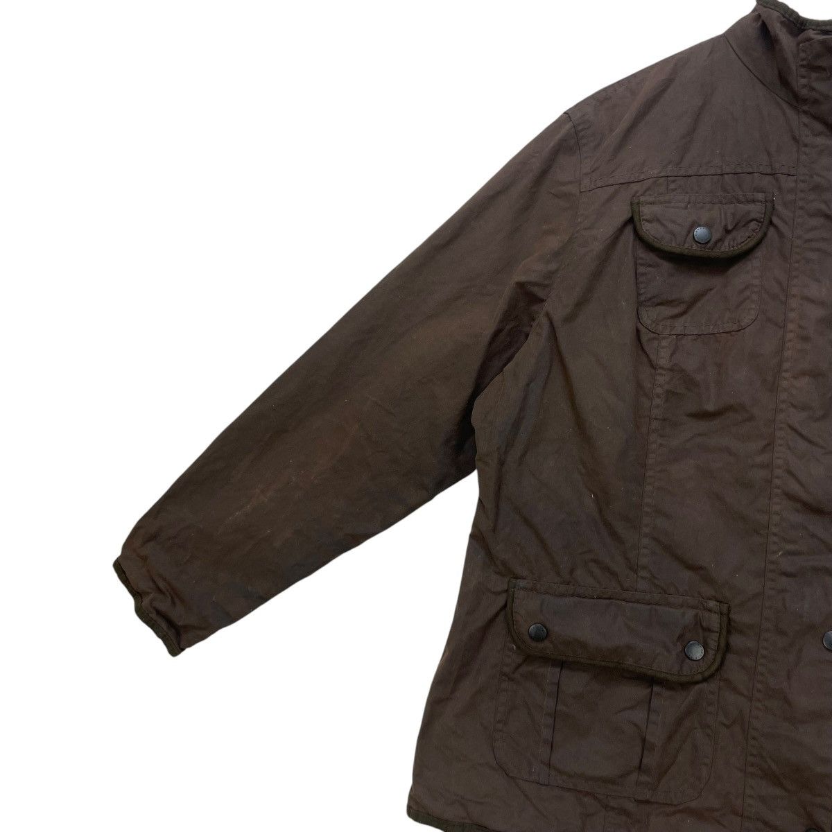 Barbour × Vintage 💥Vintage Barbour Waxed Jacket Size US M / EU 48-50 / 2 - 3 Thumbnail