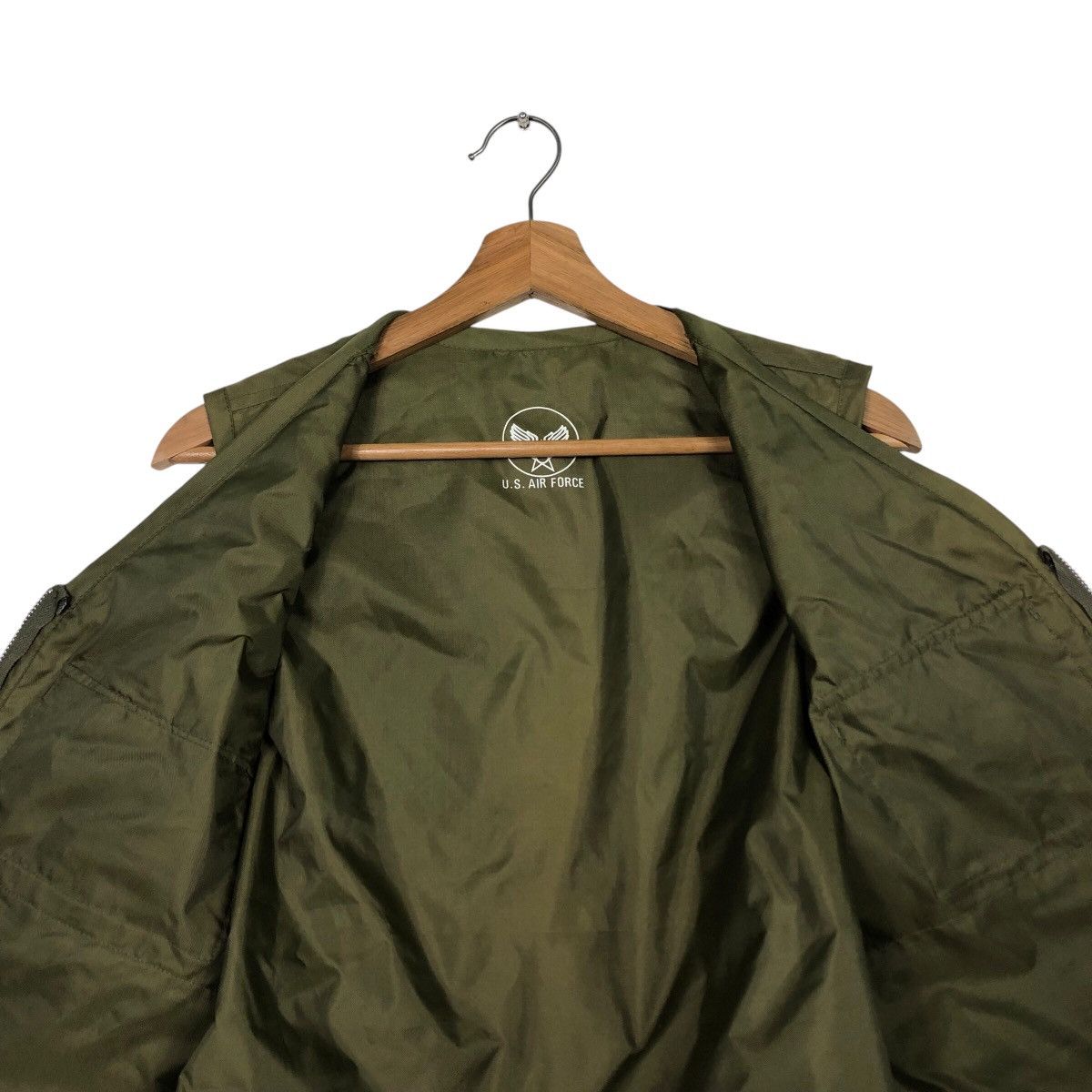 Japanese Brand 📌Vintage Utility Tactical Vest Us Air Force Military Size US M / EU 48-50 / 2 - 15 Thumbnail