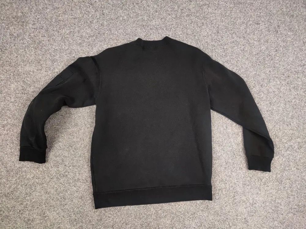 Japanese Brand Vintage 90's Double Steal Japanese Logo Black Sweatshirt Size US M / EU 48-50 / 2 - 5 Thumbnail