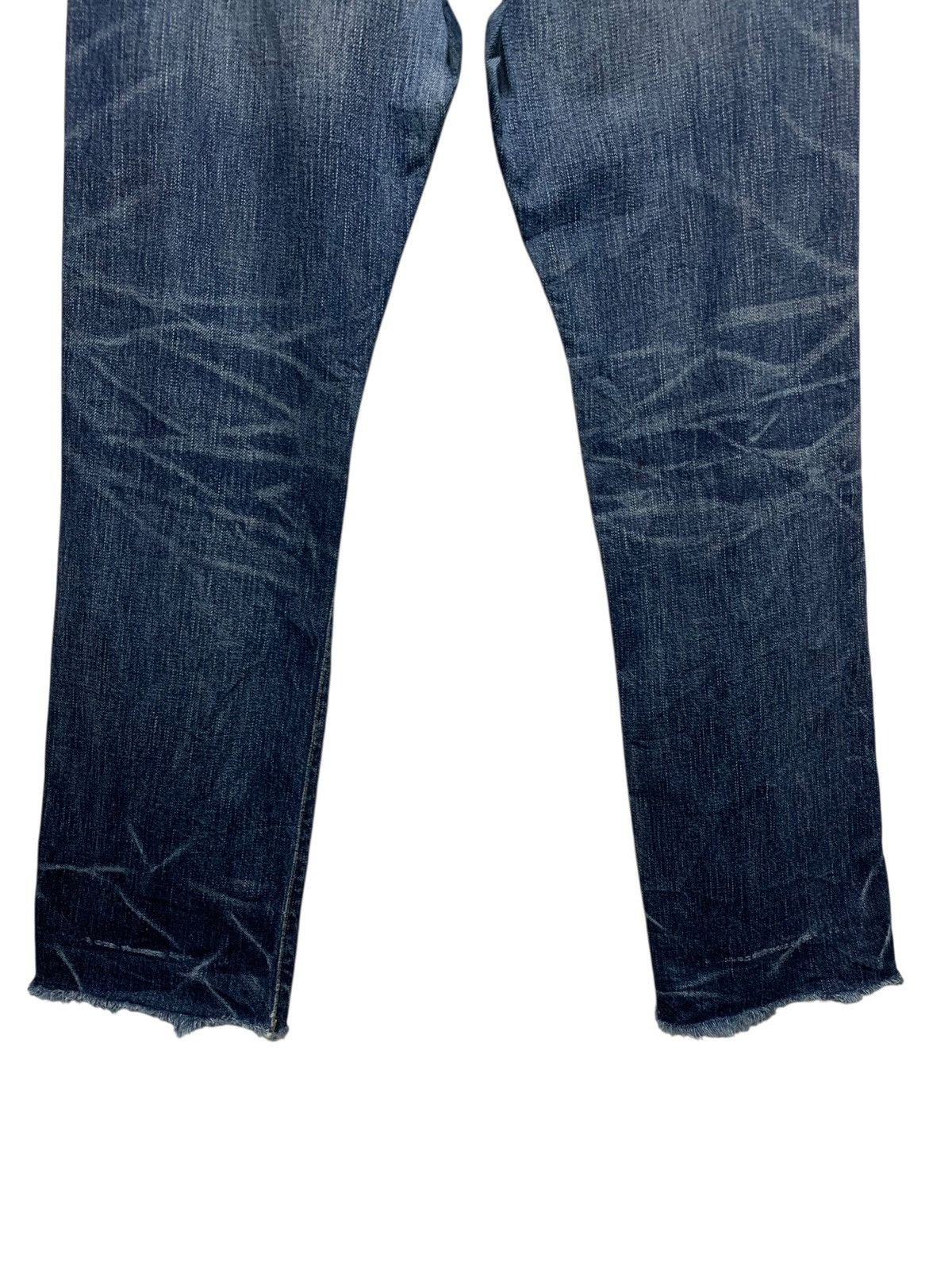 RRL Ralph Lauren RRL distressed raw hem selvedge jeans Size US 28 / EU 44 - 11 Thumbnail