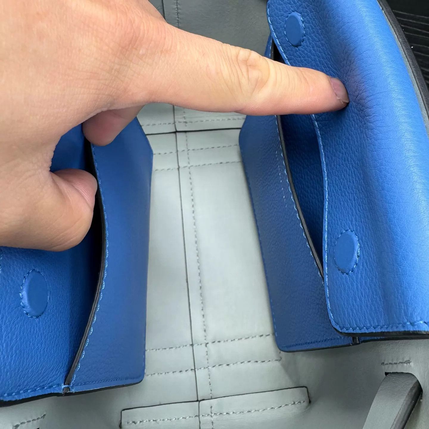 Burberry Burberry belt bag small blue Size ONE SIZE - 9 Thumbnail