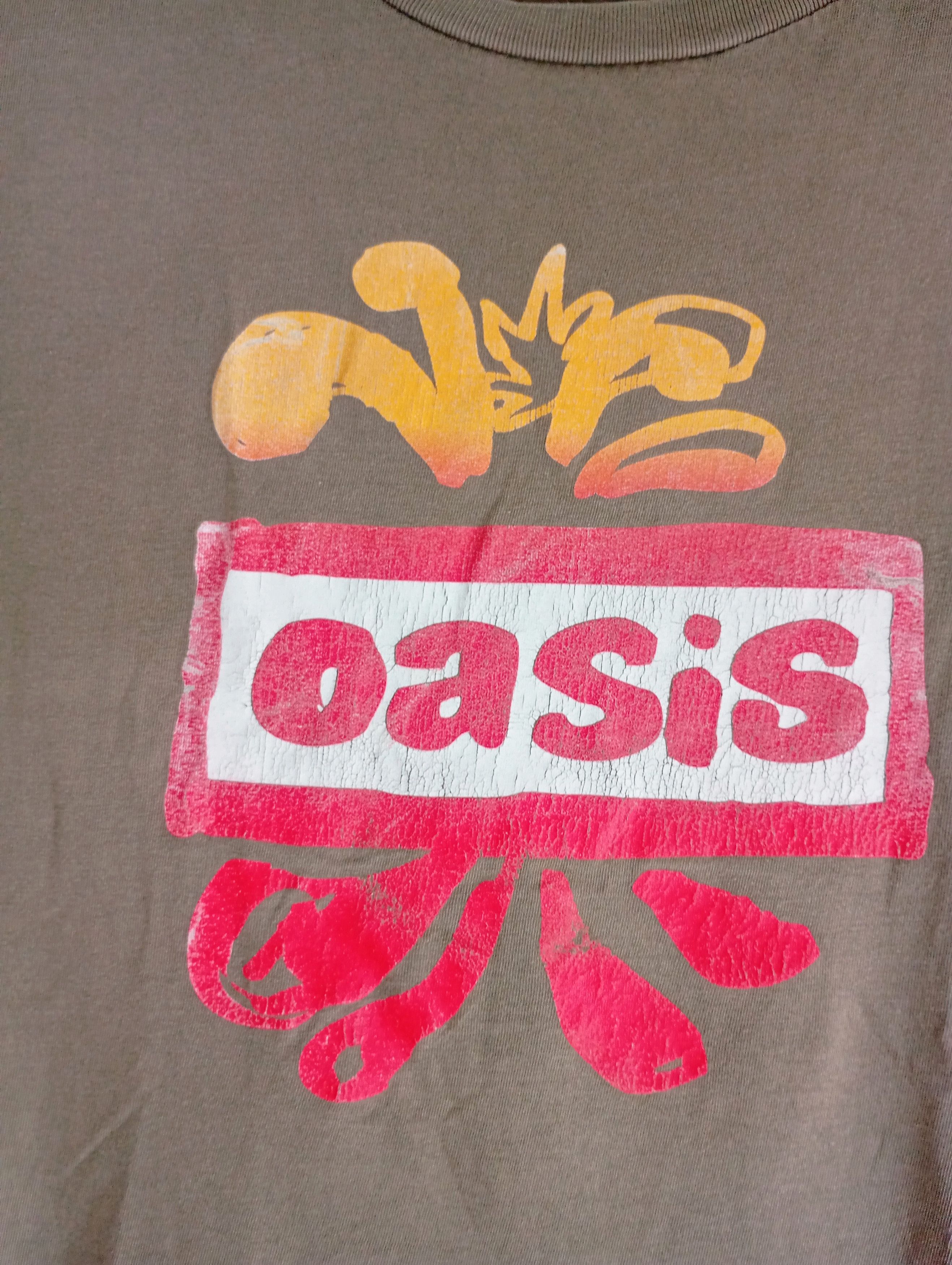 Band Tees Oasis vintage sun faded band tshirt Size US M / EU 48-50 / 2 - 3 Thumbnail