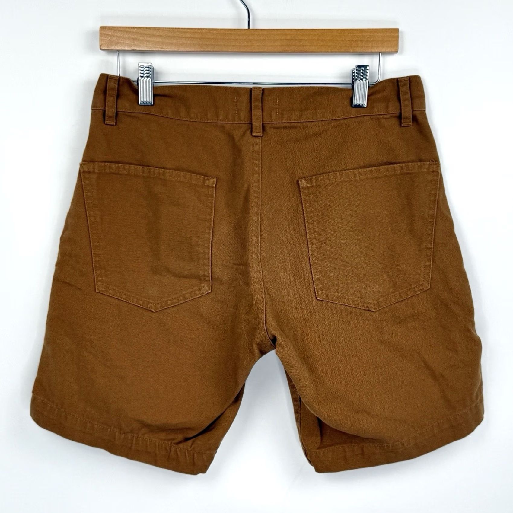 Taylor Stitch Taylor Stitch Shorts Mens 30 100% Cotton Canvas Brown 8” Inseam Size US 30 / EU 46 - 7 Thumbnail