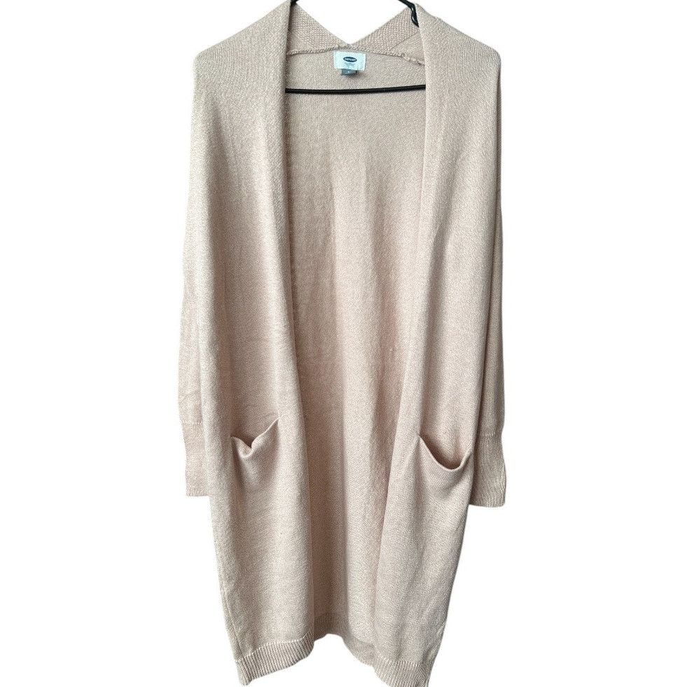Old Navy Old Navy Pink Knit Longsleeve Open Cardigan, S Size S / US 4 / IT 40 - 2 Thumbnail