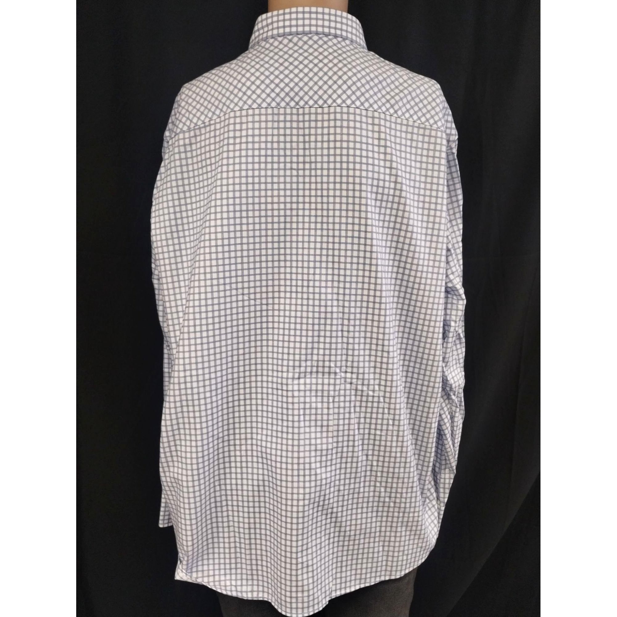 Johnston & Murphy Johnston&Murphy Men's Blue/White Shirt/ButtonUp SzXL SKU3789 Size US XL / EU 56 / 4 - 2 Thumbnail