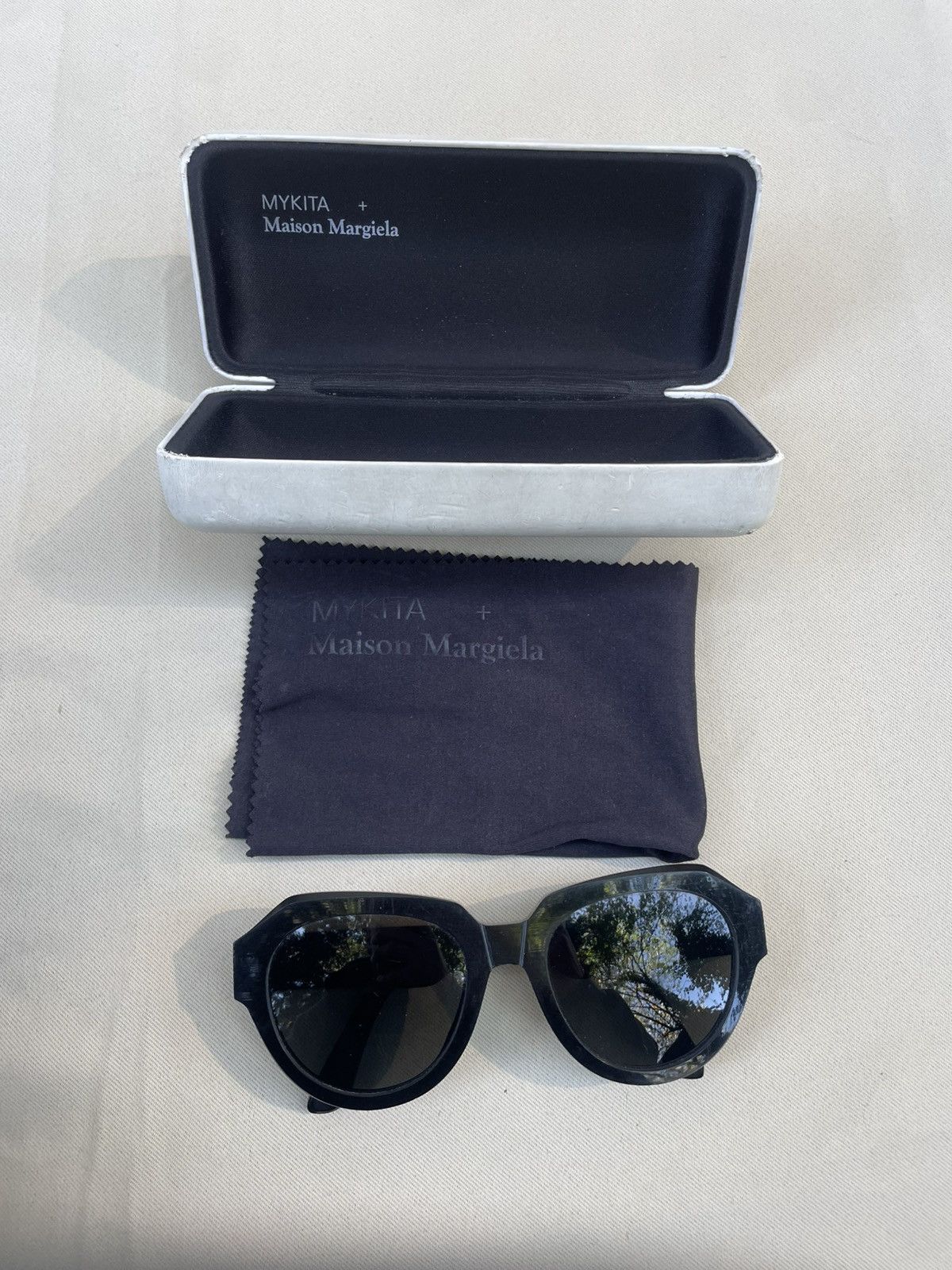 Maison Margiela × Mykita Mykita x Margiela MMRAW014 sunglasses. Size ONE SIZE - 5 Thumbnail