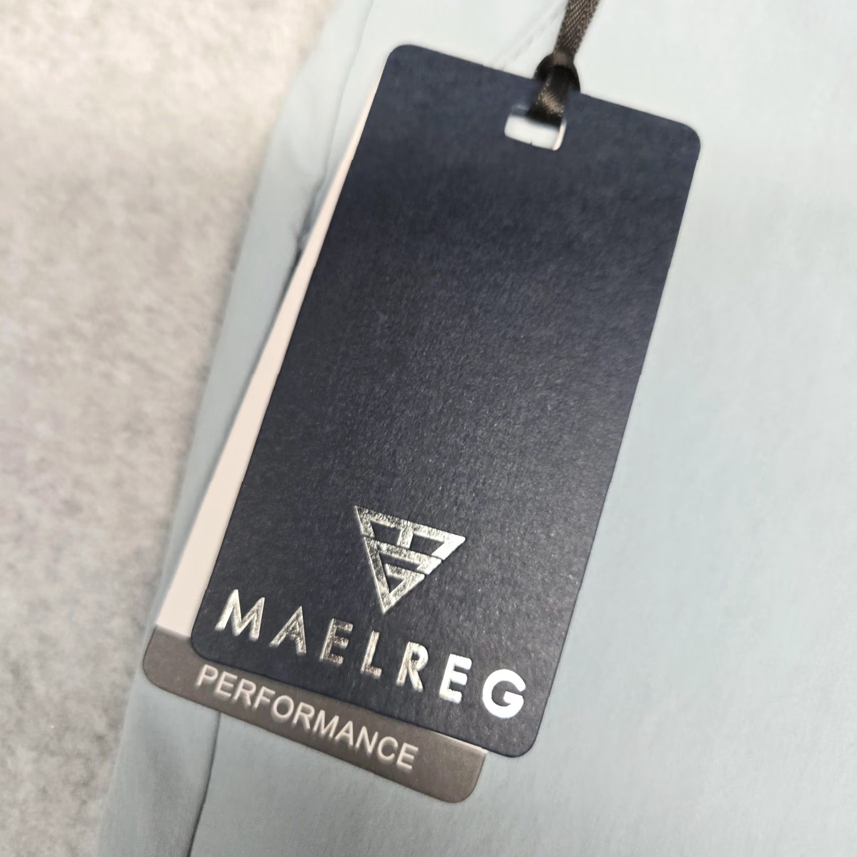 Vintage Maelreg Mens 38x30 LiteBlue Proflex Performance Stretch Elastic Waist Golf Pants Size US 38 / EU 54 - 6 Thumbnail