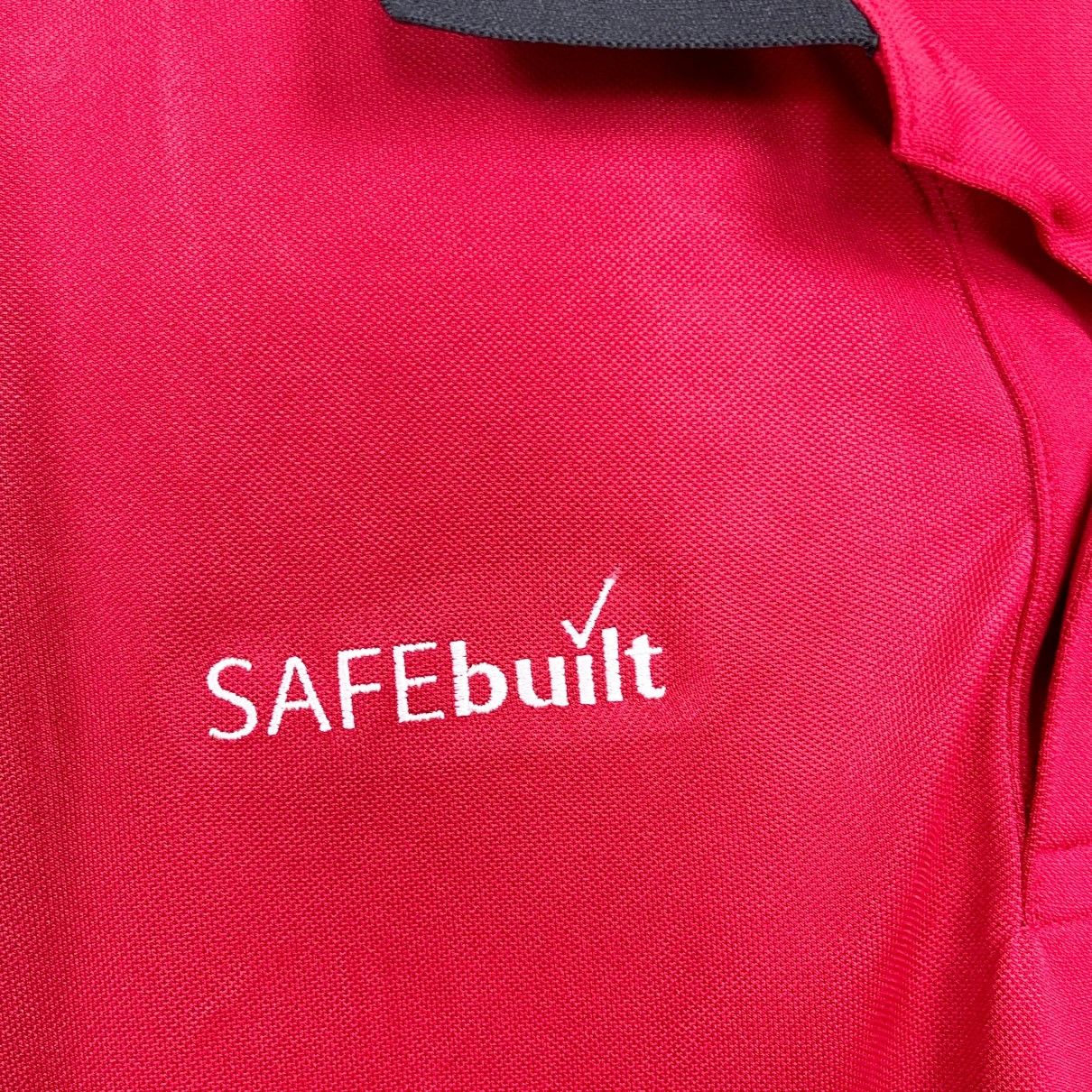 Lands' End SAFEbuilt Lands End Tech Polo Shirt Red Work Uniform Mens L Size US L / EU 52-54 / 3 - 3 Thumbnail