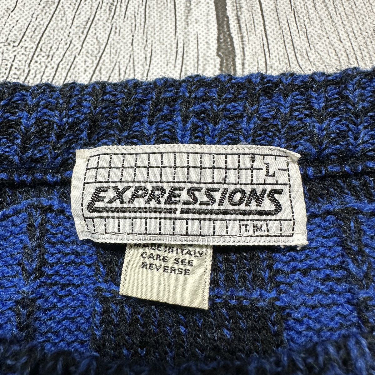 Vintage Vintage Expressions wool sweater Size US L / EU 52-54 / 3 - 4 Thumbnail