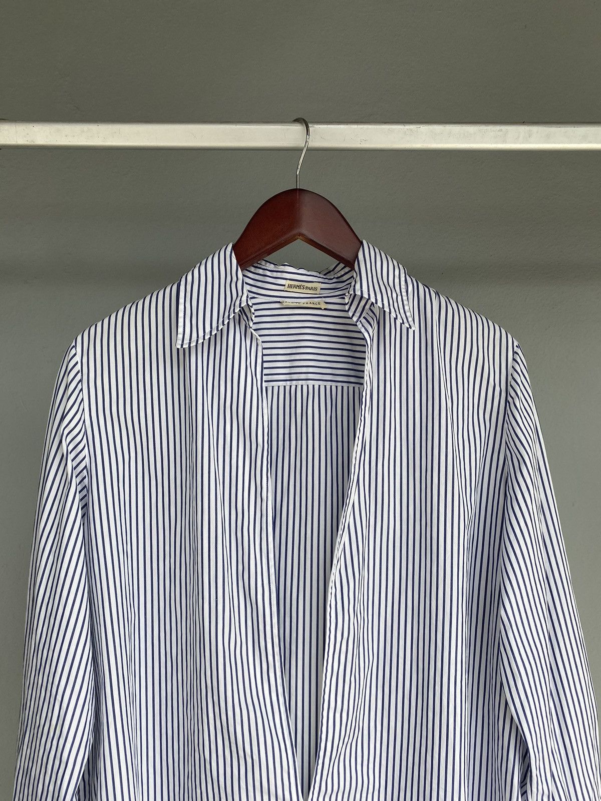 Designer Hermes by Martin Margiela Shirt Size XS / US 0-2 / IT 36-38 - 3 Thumbnail