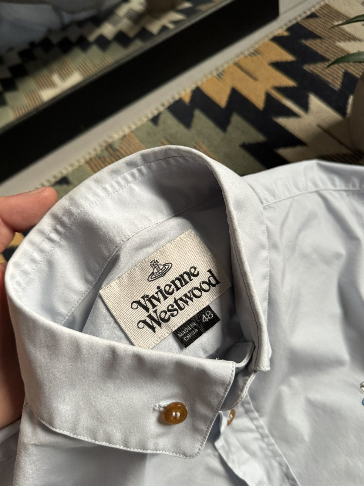 Vivienne Westwood Vivienne Westwood Button Up Shirt Size US M / EU 48-50 / 2 - 8 Thumbnail