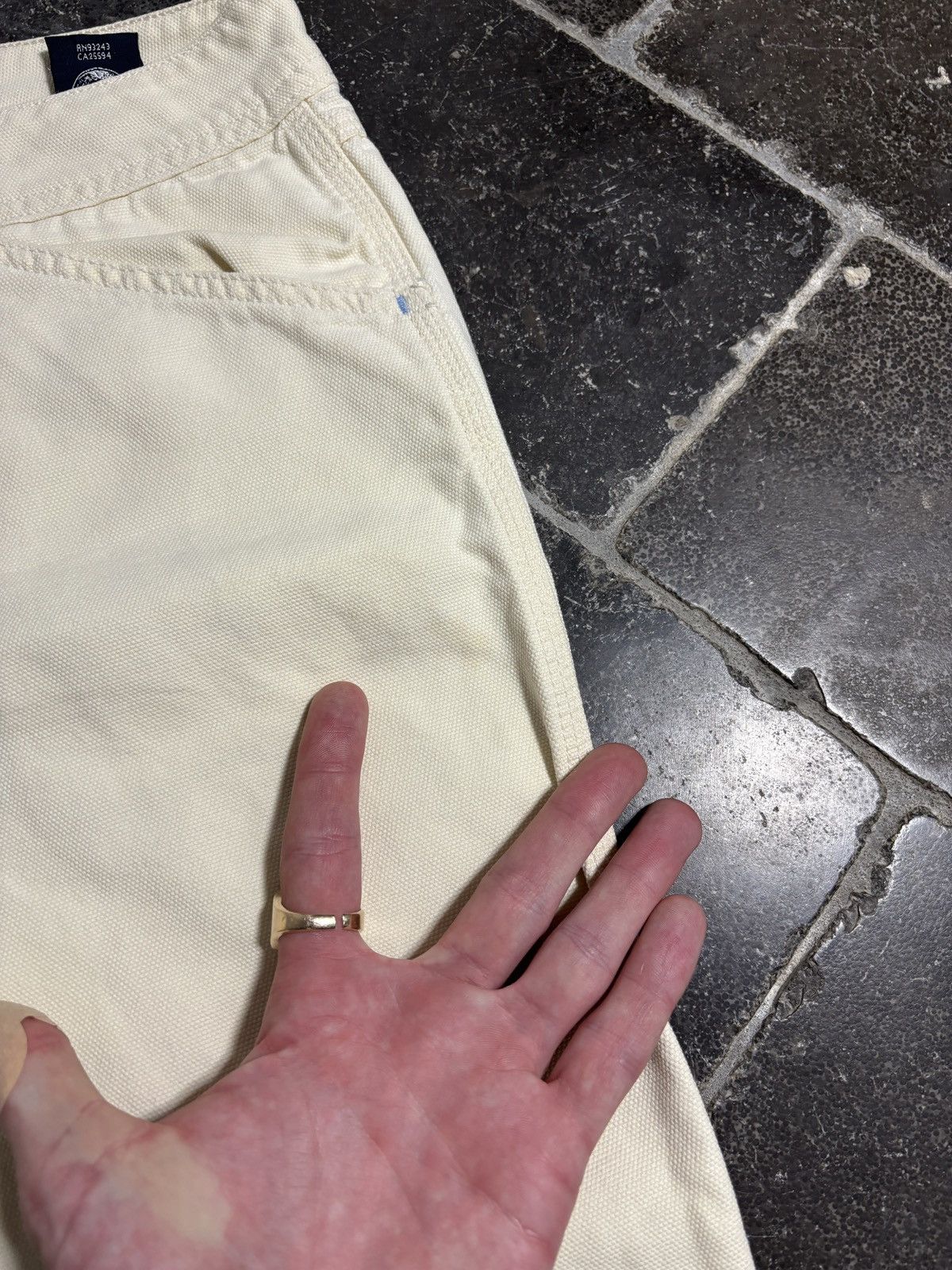 Diesel Vintage Diesel Jeans Off White Denim Made in Italy Walling Size 26" / US 2 / IT 38 - 15 Thumbnail